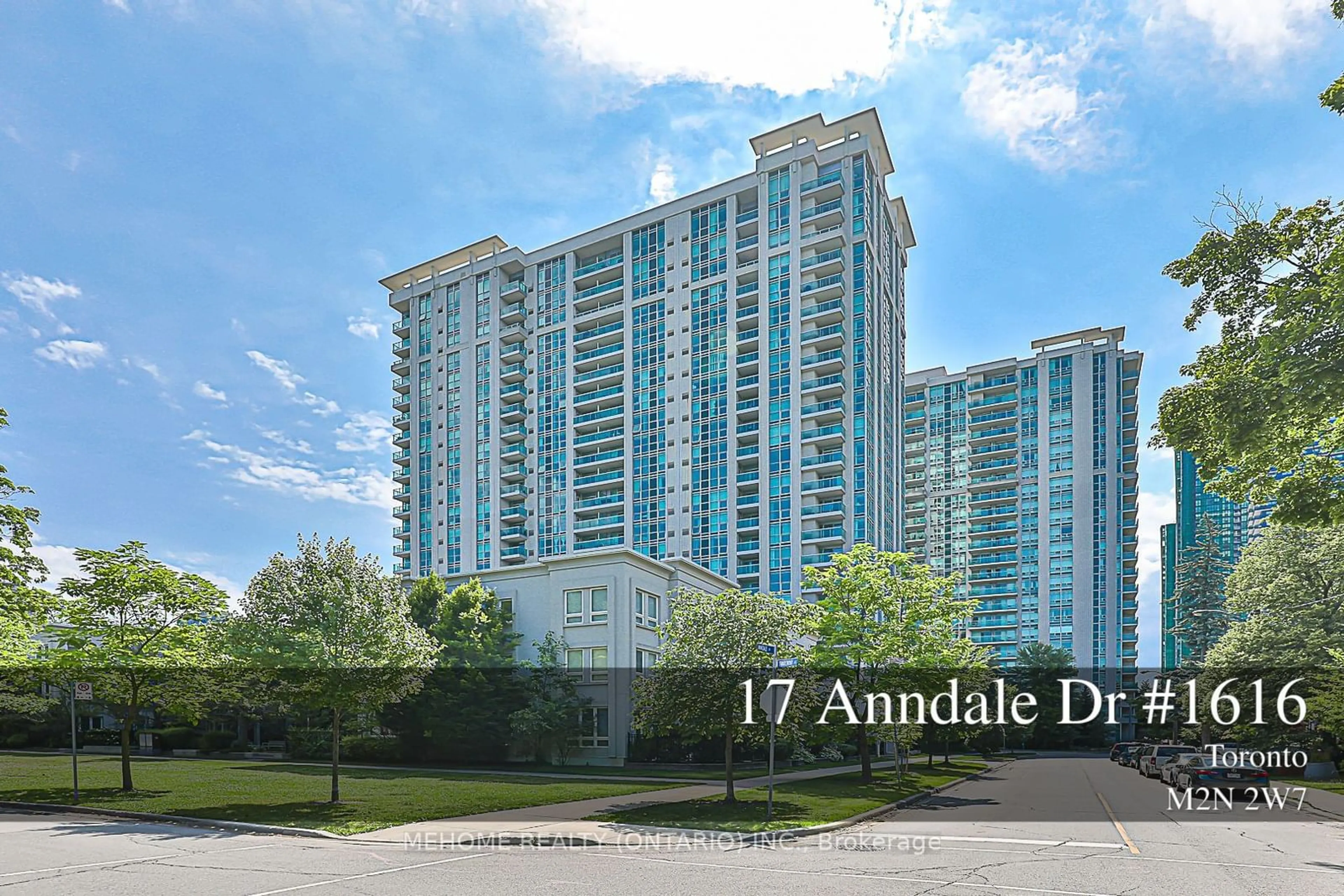 A pic from exterior of the house or condo for 17 Anndale Dr #1616, Toronto Ontario M2N 2W7