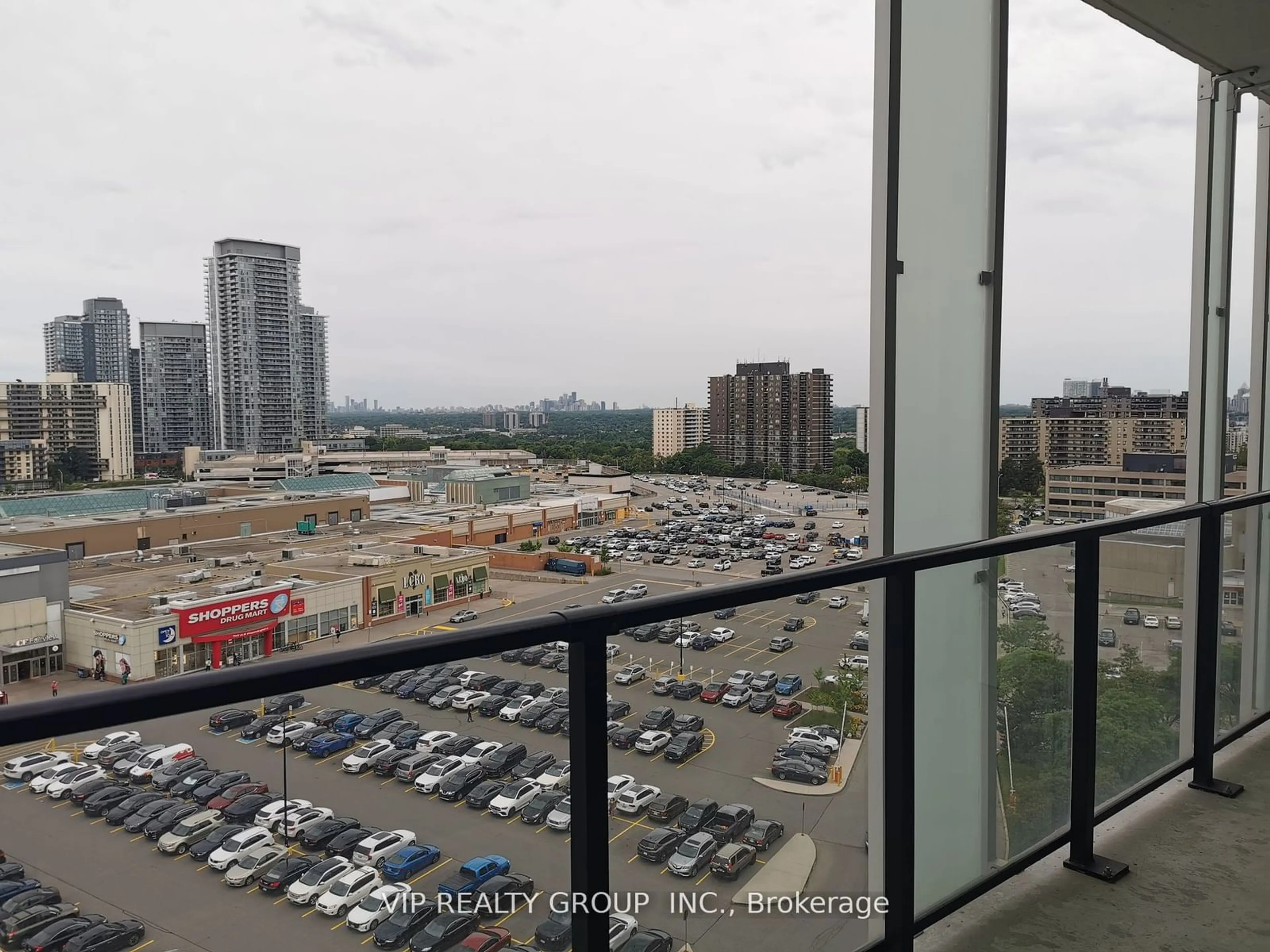 Balcony in the apartment for 150 Fairview Mall Dr #1101, Toronto Ontario M2J 4T1