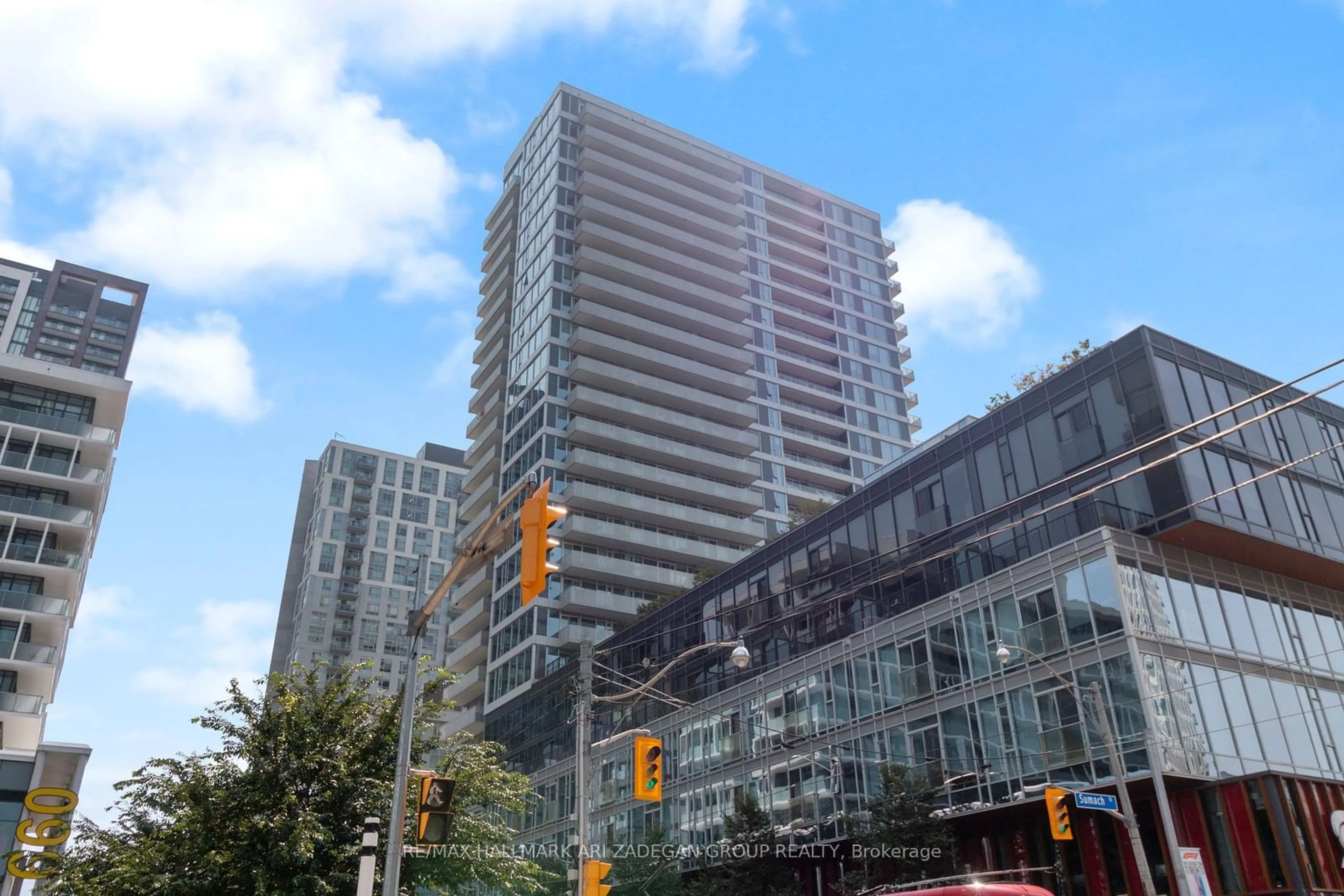 A pic from exterior of the house or condo for 20 Tubman Ave #1508, Toronto Ontario M5A 0M5