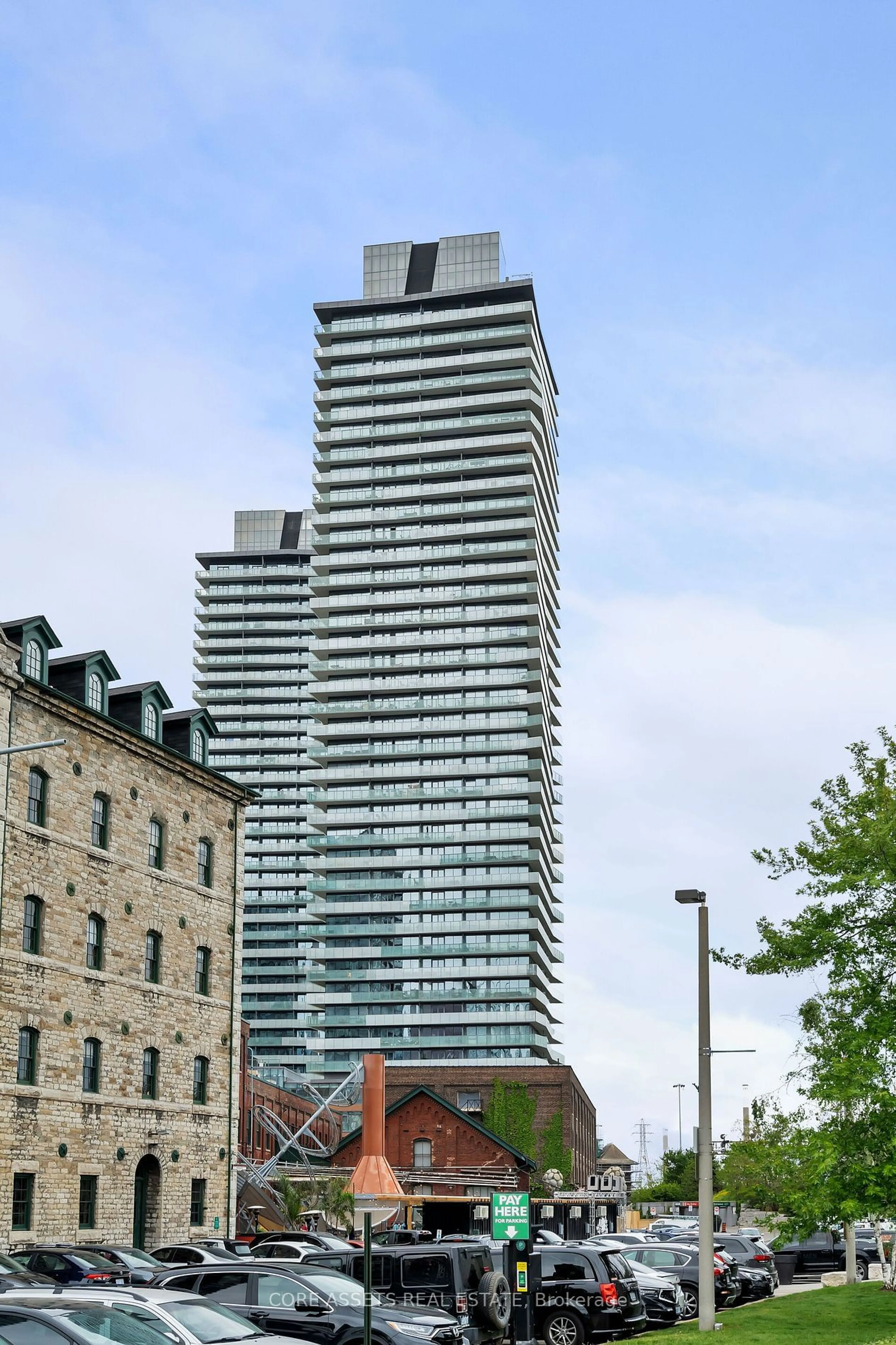 A pic from exterior of the house or condo for 70 Distillery Lane #806, Toronto Ontario M5A 0E3