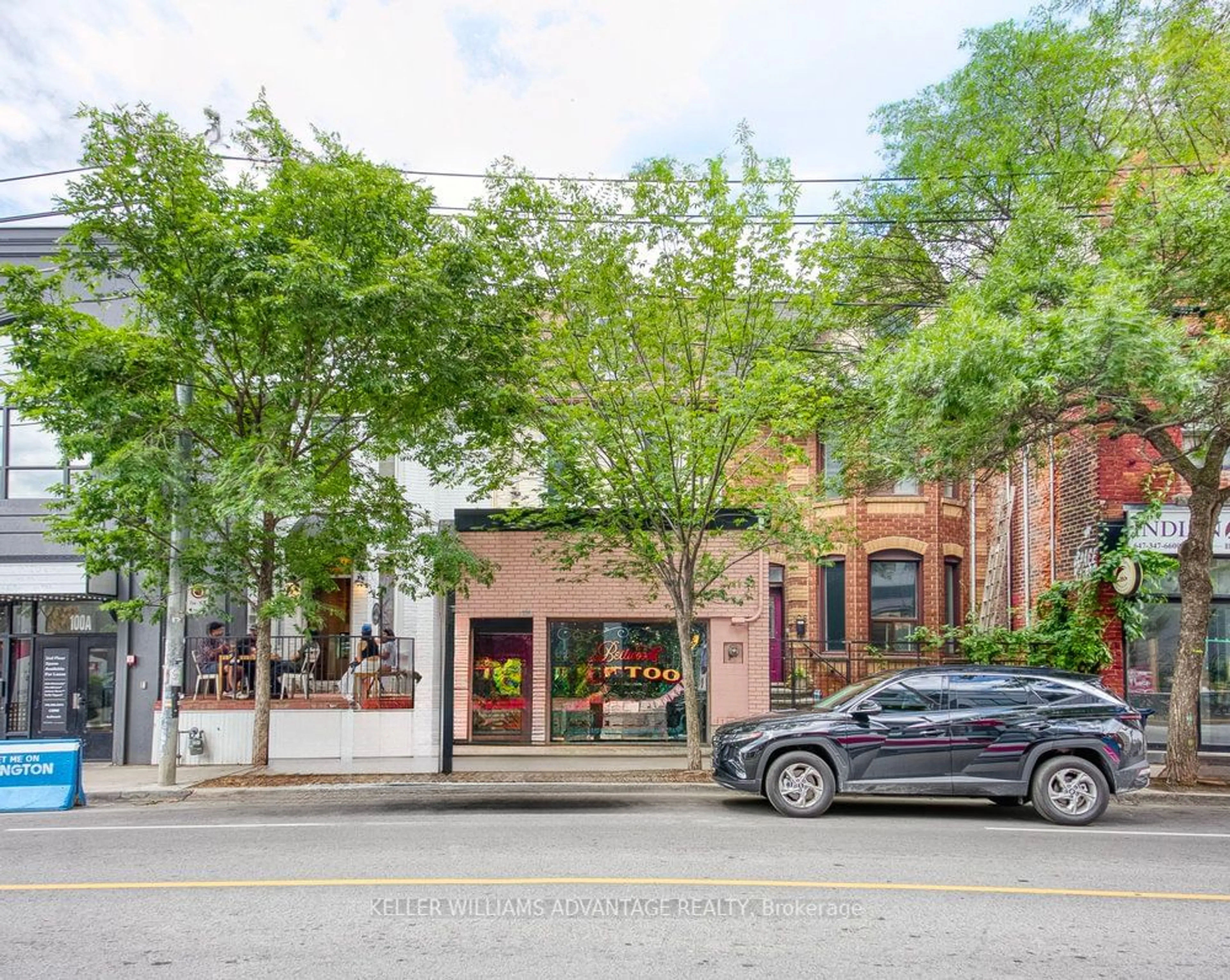 Street view for 104 Ossington Ave, Toronto Ontario M6J 2Z4