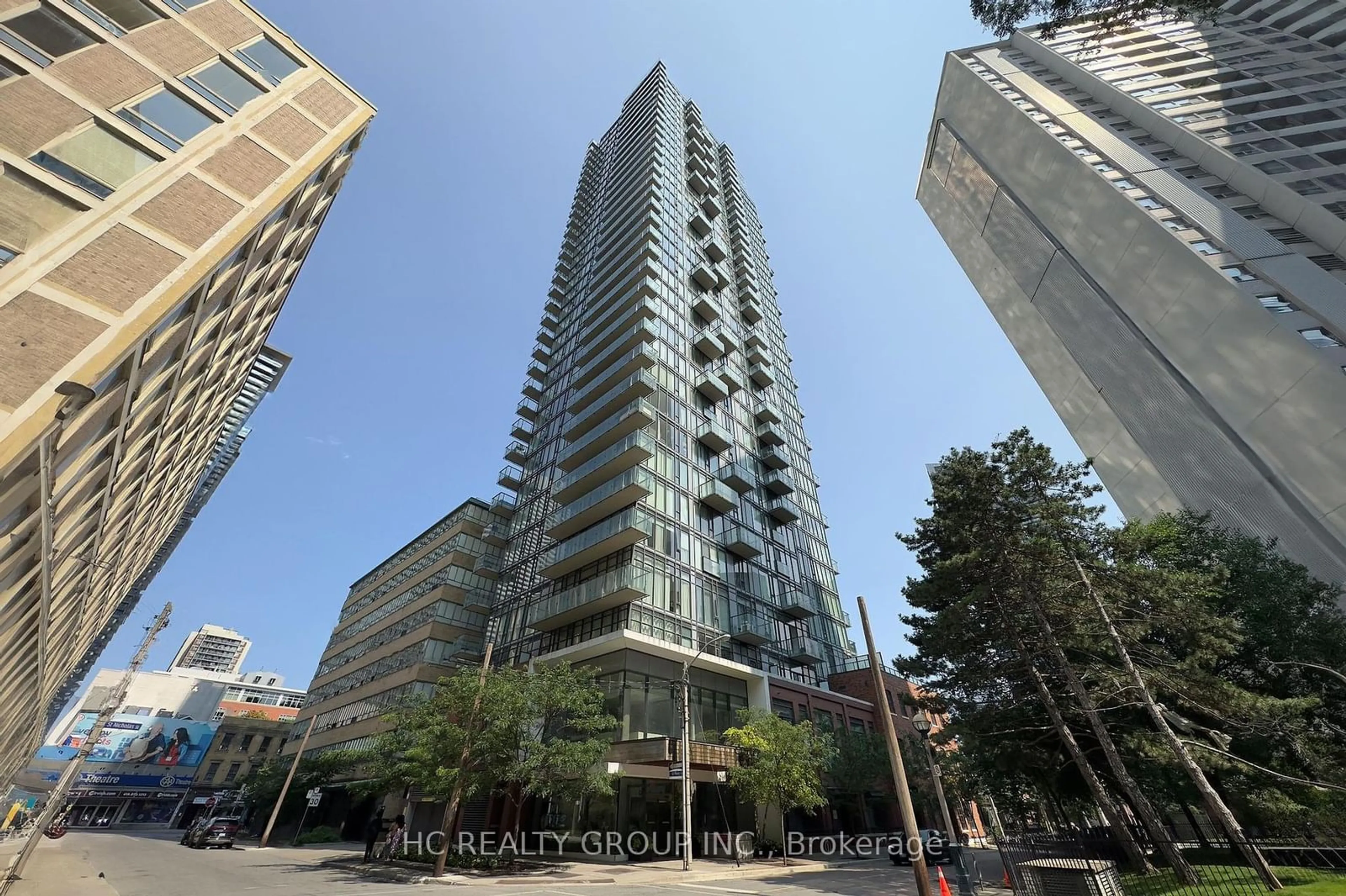 A pic from exterior of the house or condo for 75 St Nicholas St #3503, Toronto Ontario M4Y 0A5
