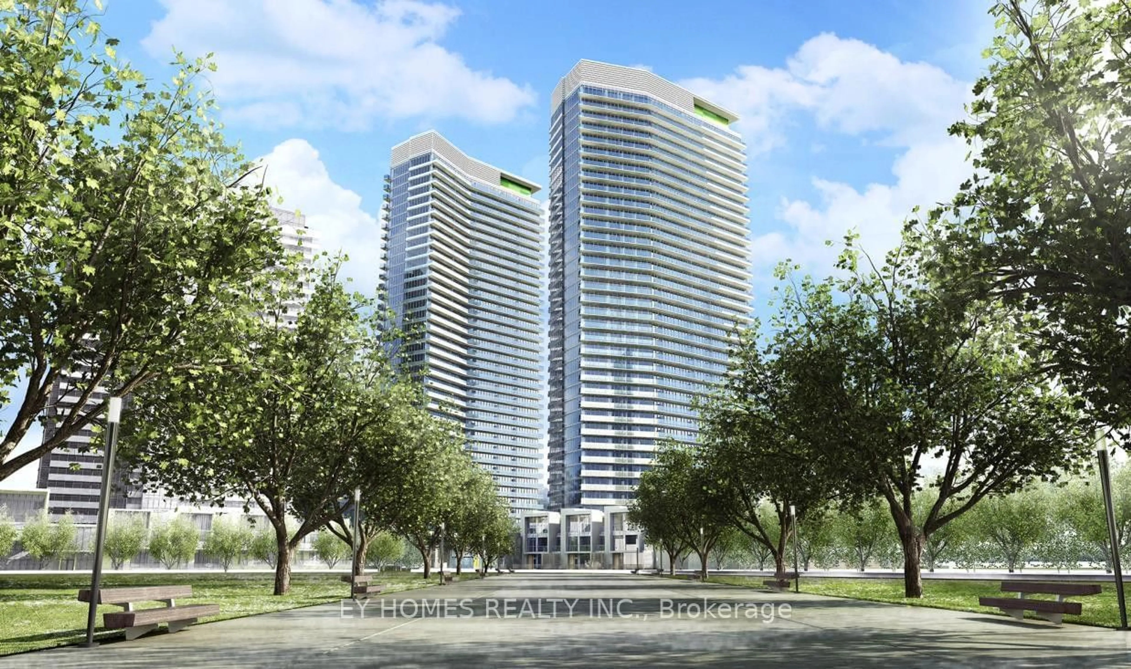 A pic from exterior of the house or condo for 115 Mcmahon Dr #1101, Toronto Ontario M2K 0E3