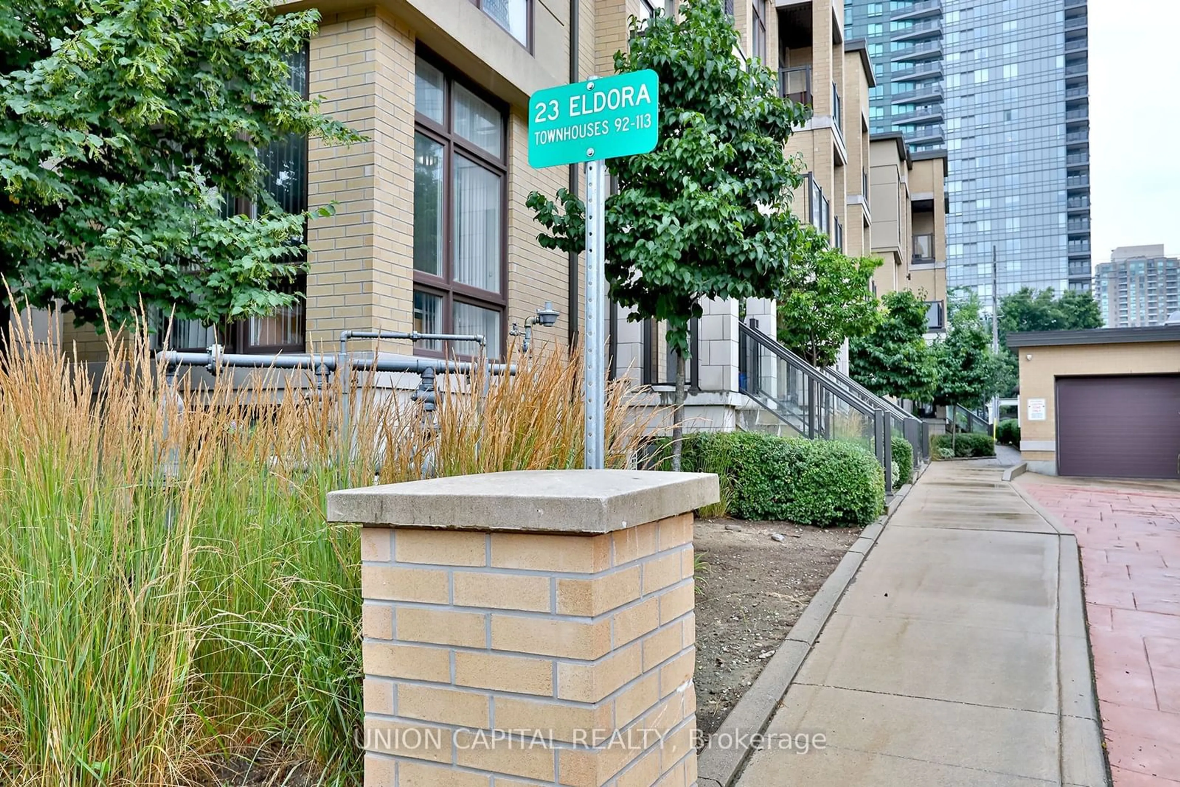 A pic from exterior of the house or condo for 23 ELDORA Ave #109, Toronto Ontario M2M 0B5