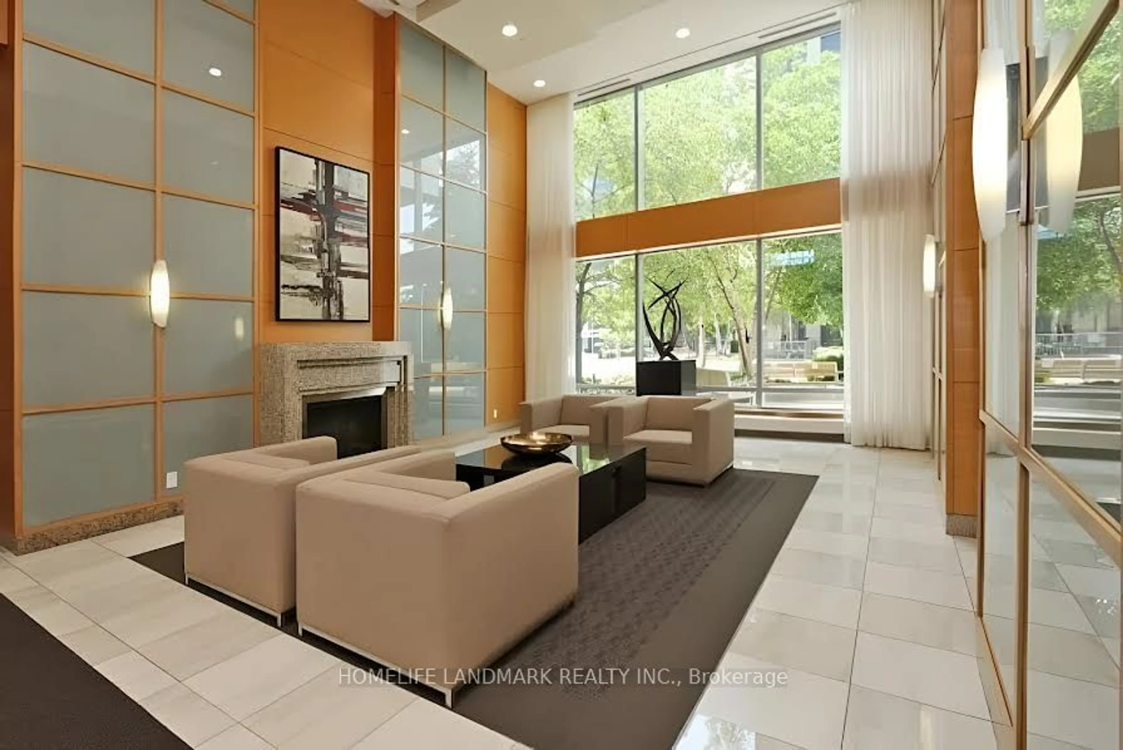 Indoor lobby for 4978 Yonge St #3305, Toronto Ontario M2N 5N7