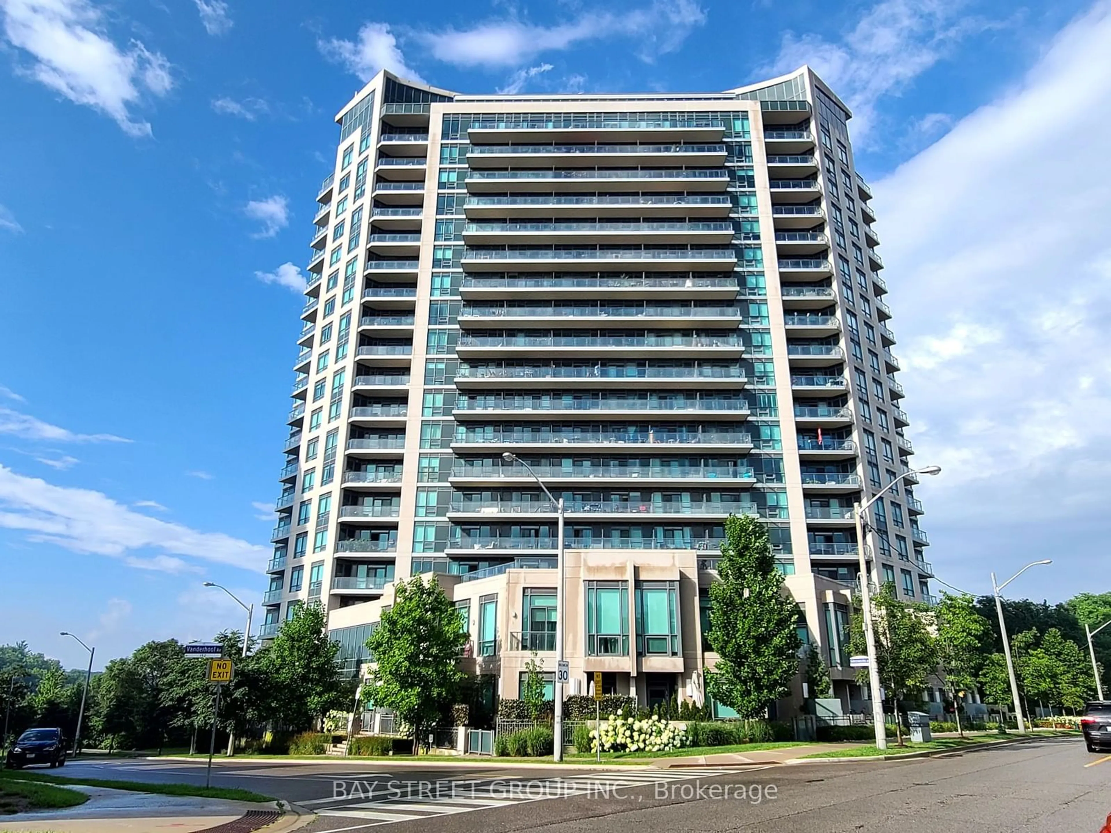 A pic from exterior of the house or condo for 160 Vanderhoof Ave #808, Toronto Ontario M4G 0B7