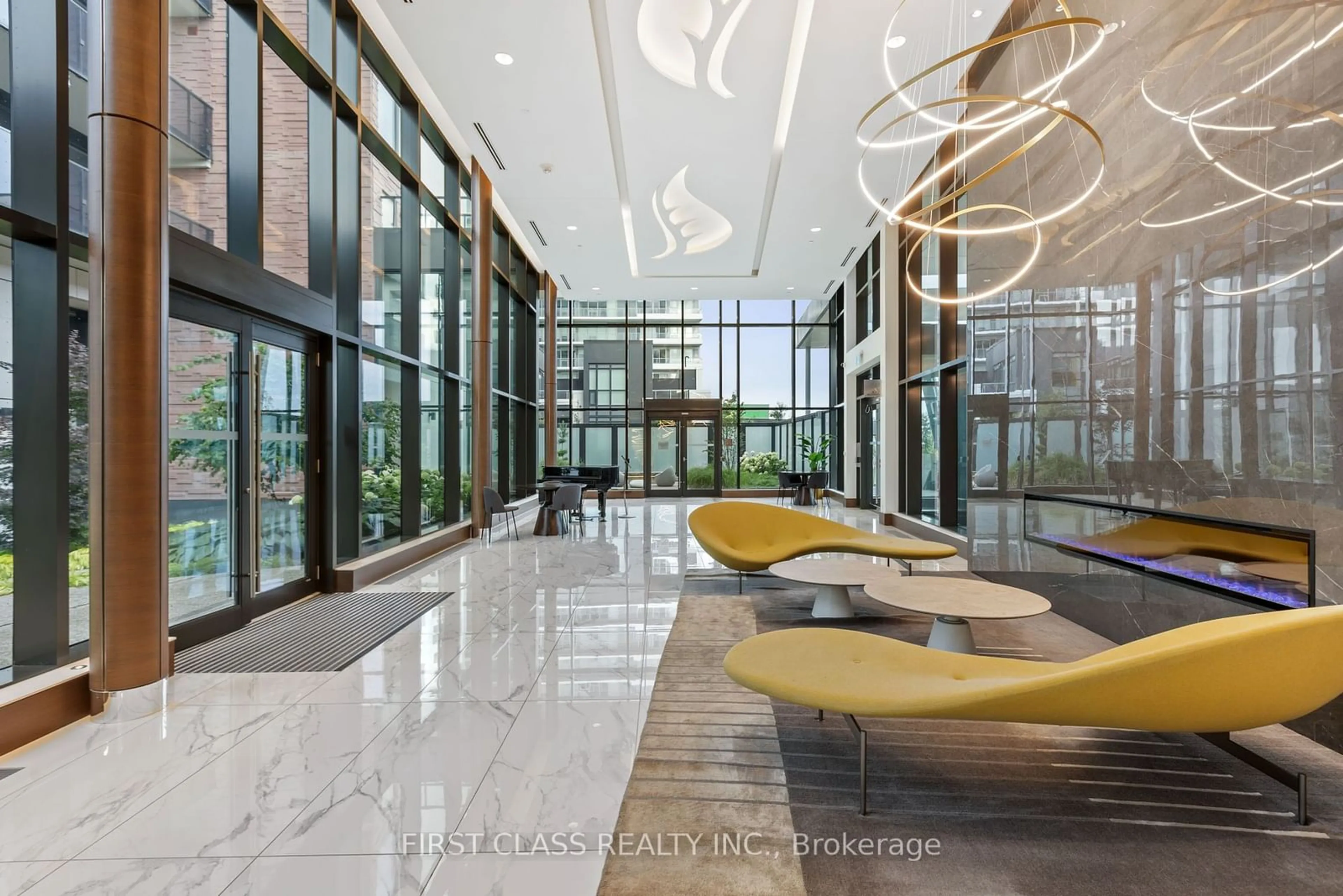 Indoor lobby for 95 Mcmahon Dr #305, Toronto Ontario M2K 0H1