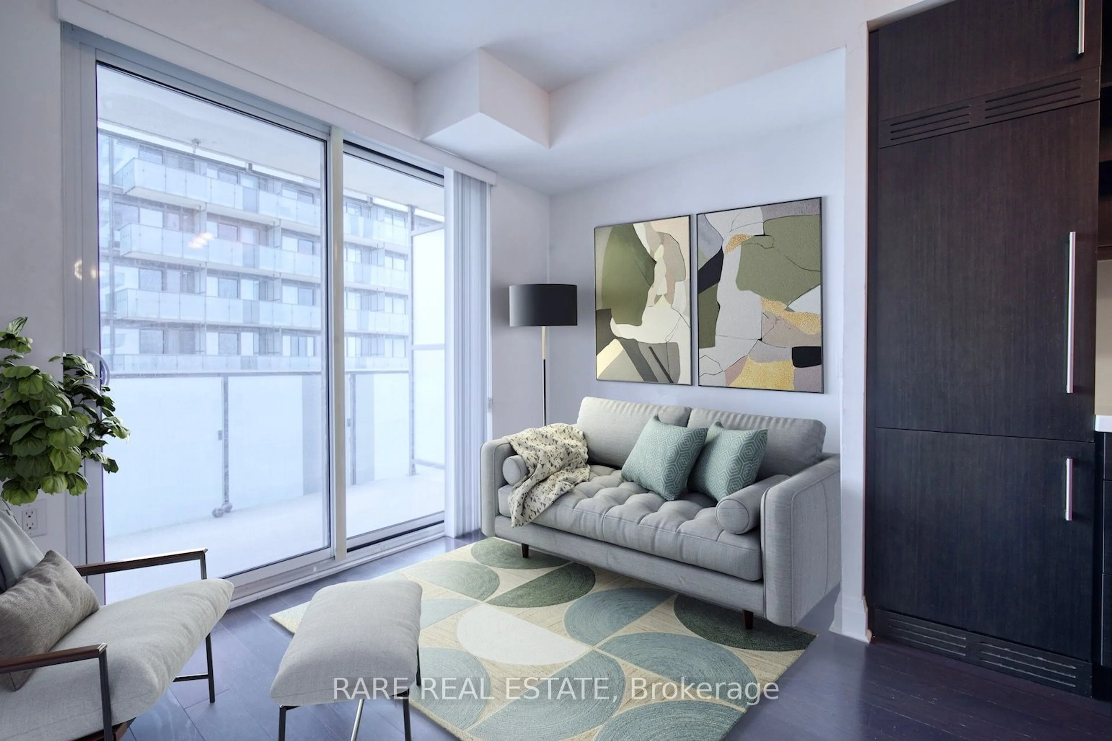 Living room for 65 Mary St #2801, Toronto Ontario M5S 0A6