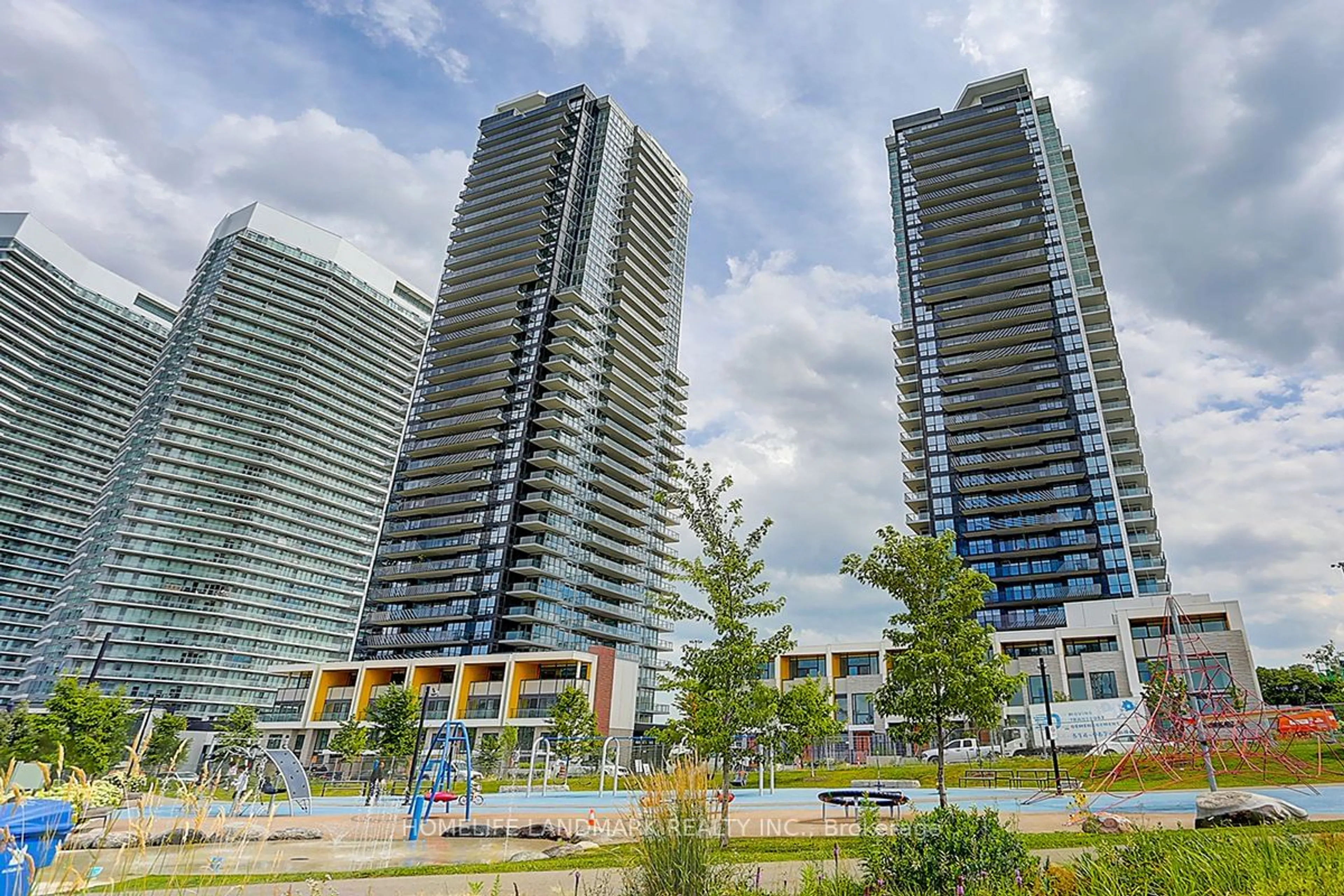 A pic from exterior of the house or condo for 95 Mcmahon Dr #3203, Toronto Ontario M2K 0H2