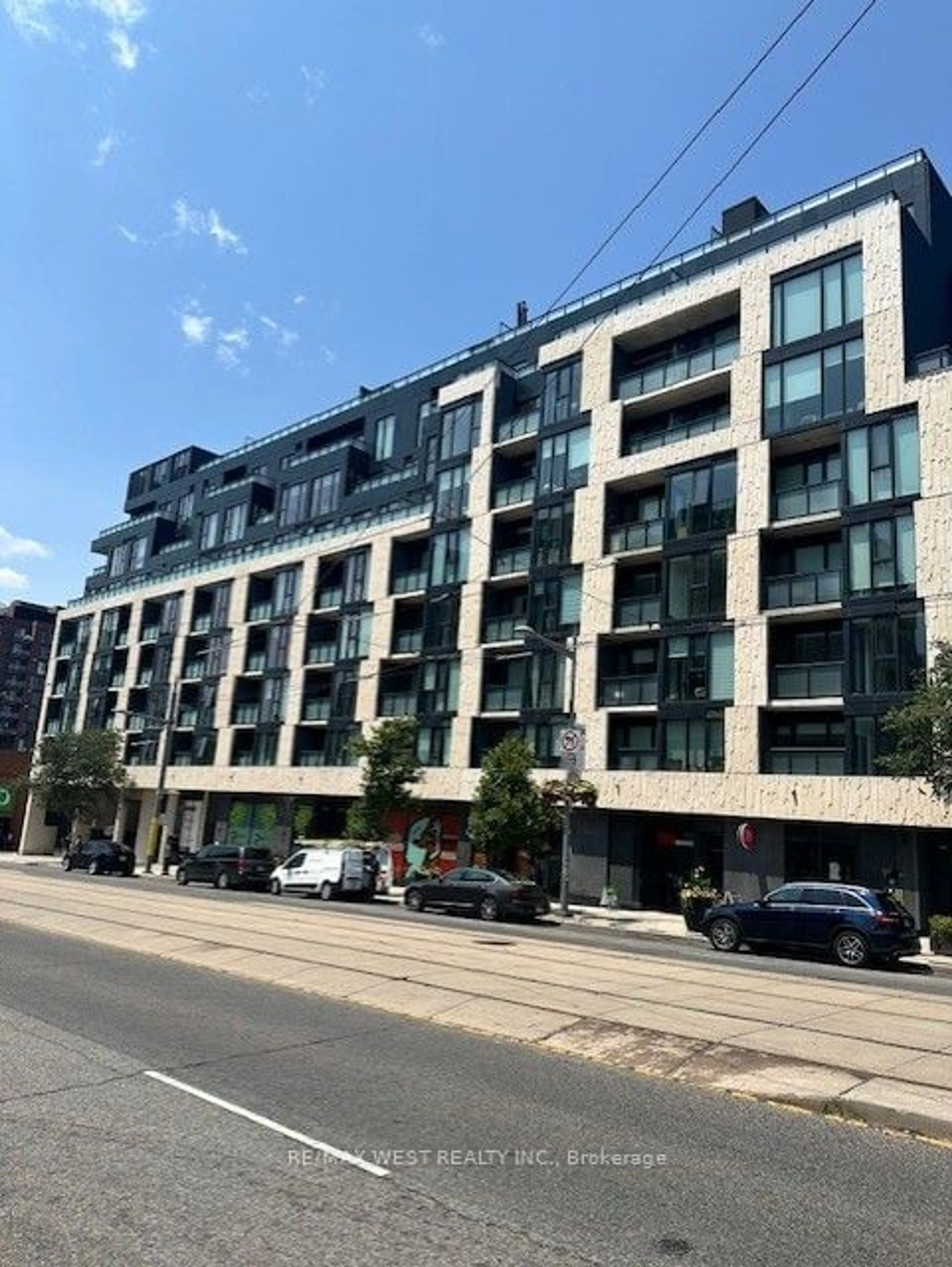 A pic from exterior of the house or condo for 840 St Clair Ave #317, Toronto Ontario M6C 1C1