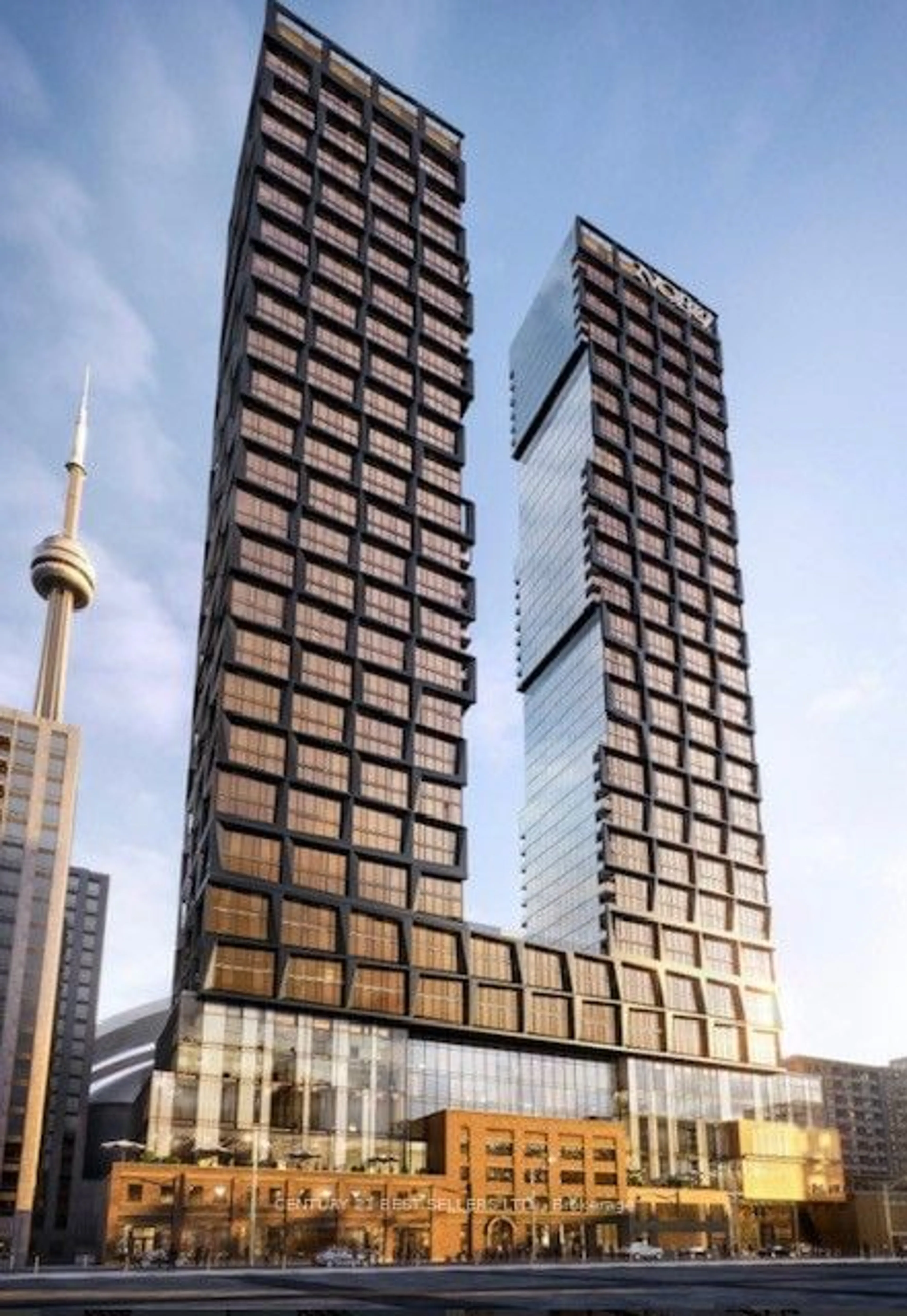 A pic from exterior of the house or condo for 35 Mercer St #3314, Toronto Ontario M5V 0V1