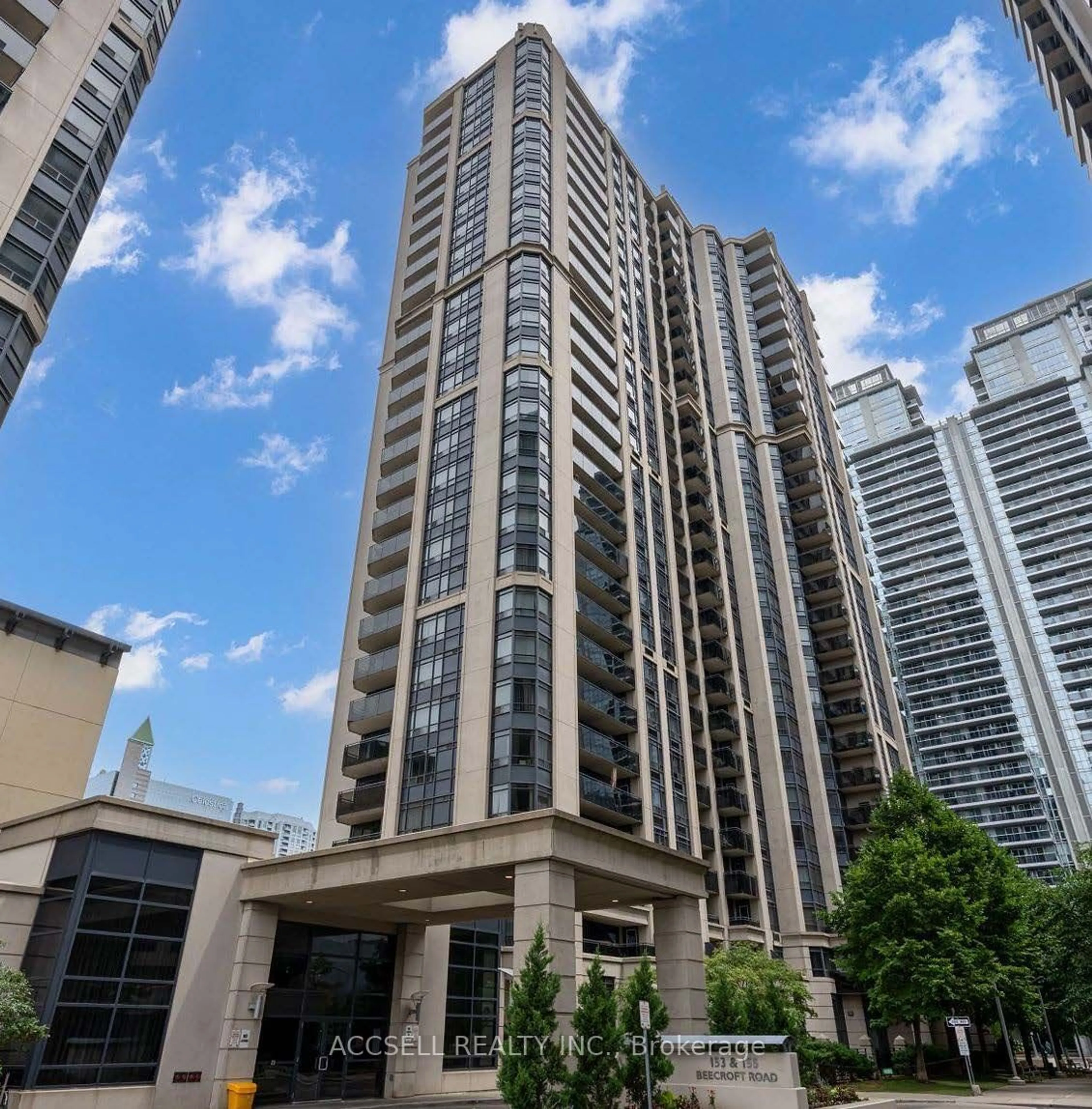 A pic from exterior of the house or condo for 155 Beecroft Rd #206, Toronto Ontario M2N 7C6