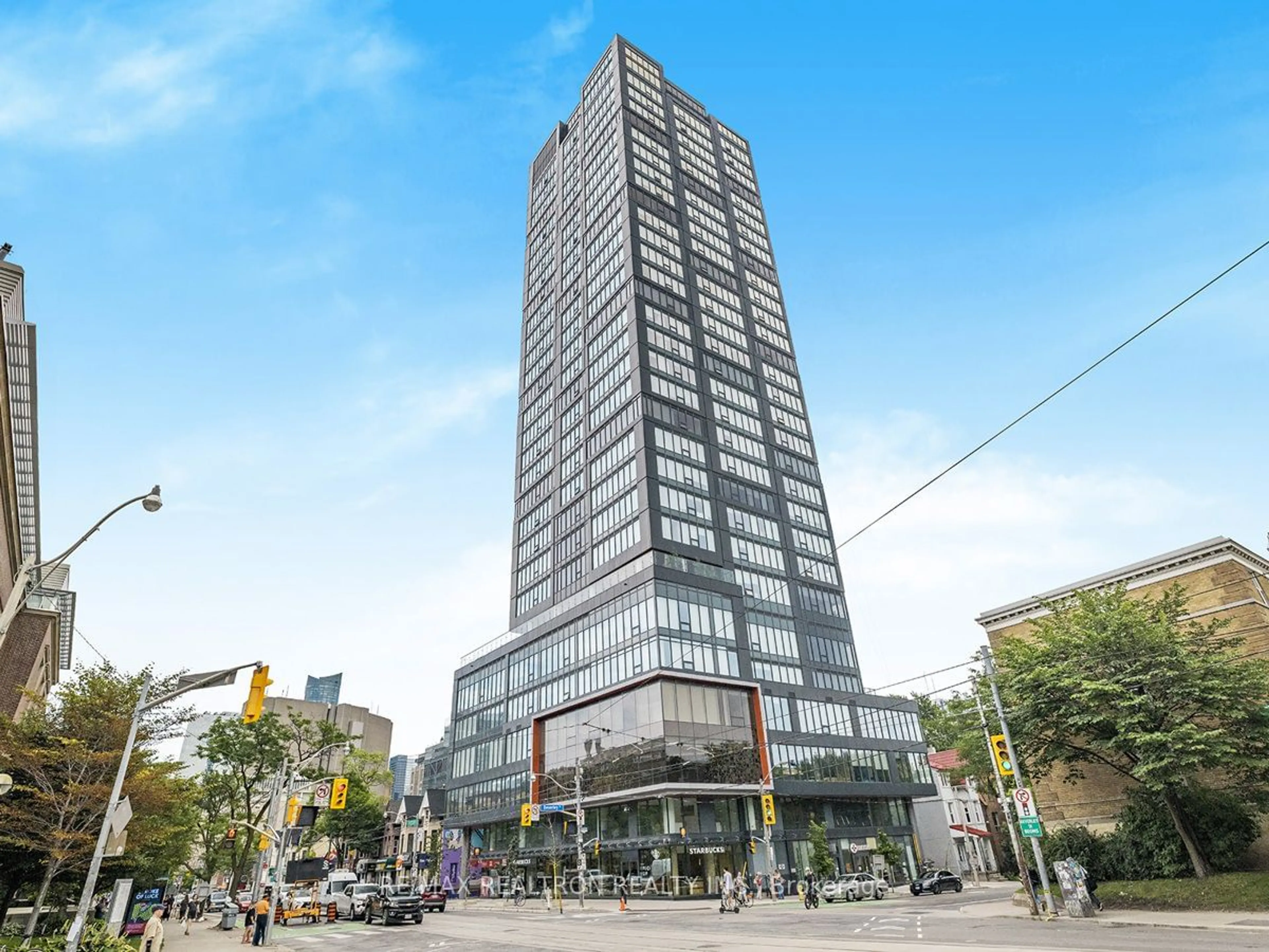 Outside view for 203 College St #1302, Toronto Ontario M5T 1P9