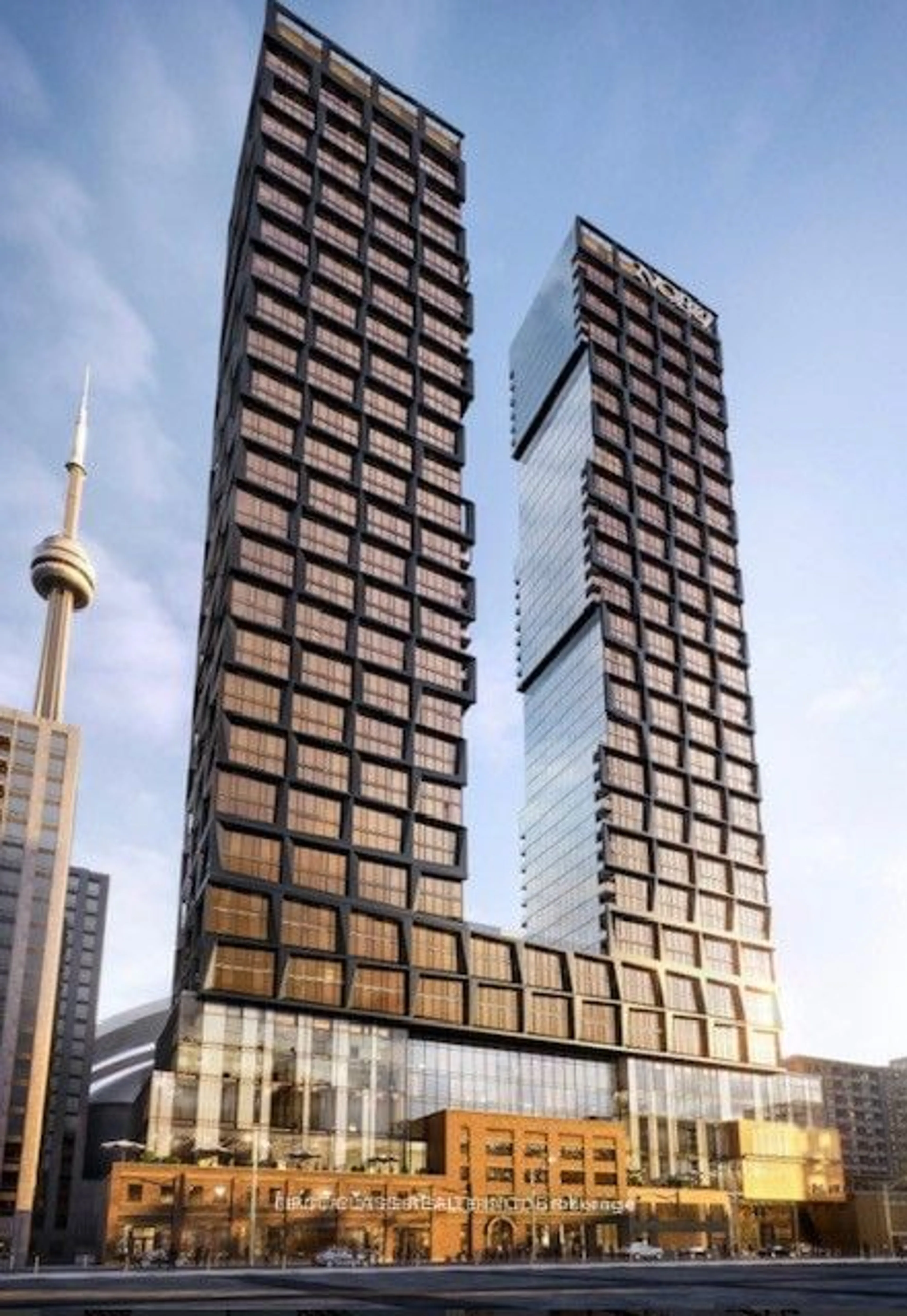 A pic from exterior of the house or condo for 35 MERCER St #3005, Toronto Ontario M5V 1H2