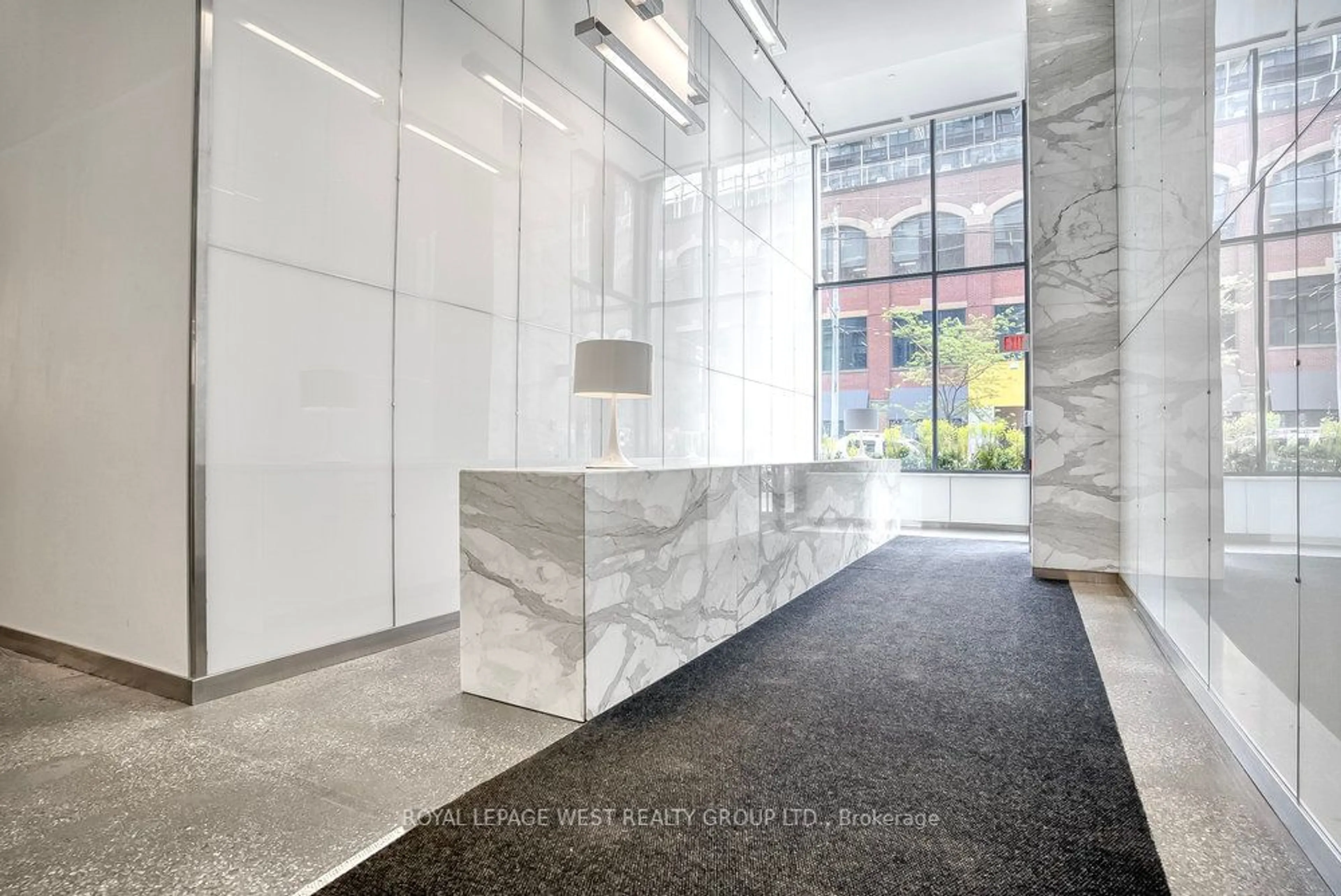 Indoor lobby for 138 Princess St #413, Toronto Ontario M5A 0B1