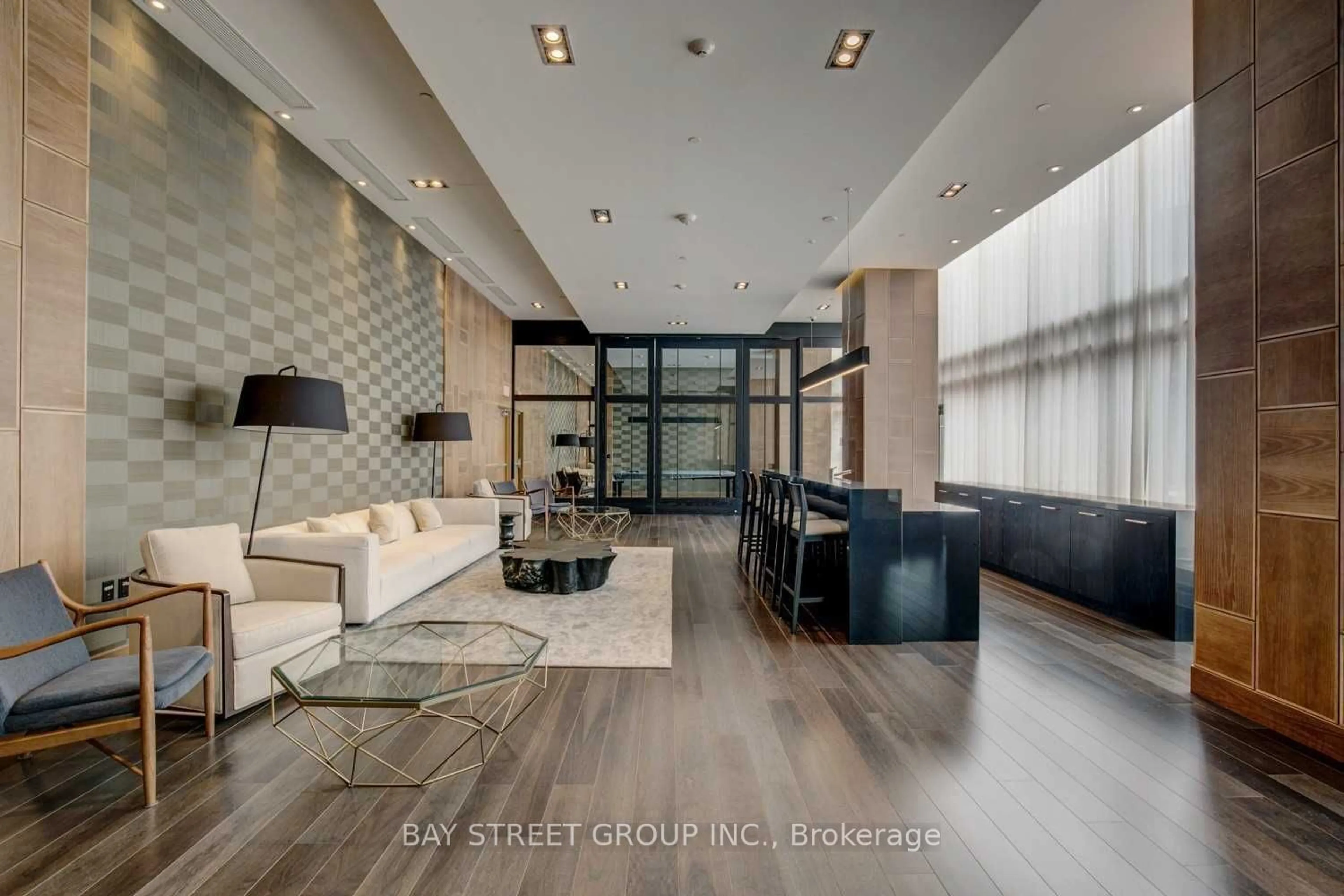 Indoor lobby for 160 Vanderhoof Ave #1214, Toronto Ontario M4G 4K3