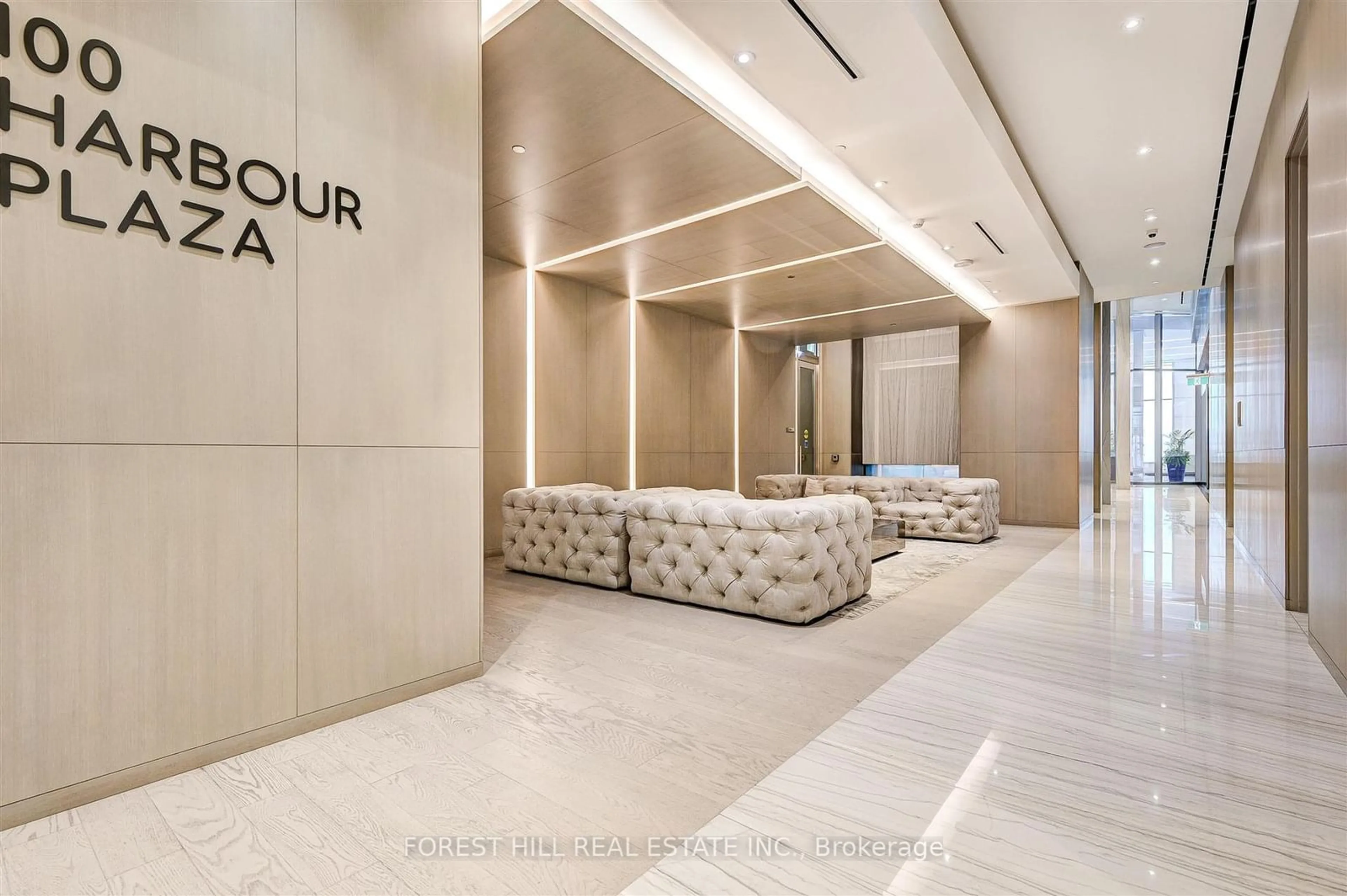 Indoor lobby for 100 HARBOUR St #5504, Toronto Ontario M5J 0B5