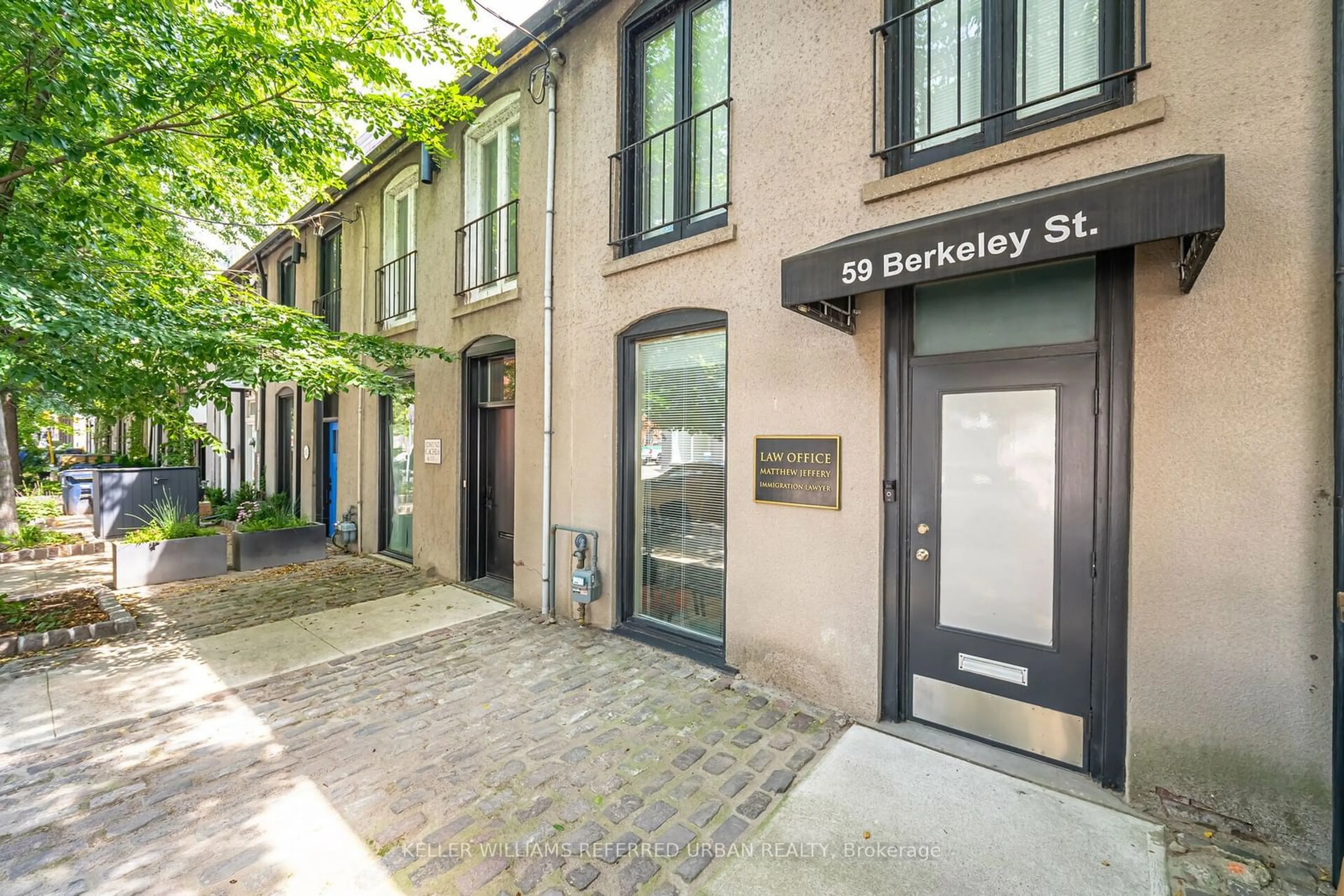 Street view for 59 Berkeley St, Toronto Ontario M5A 2W5