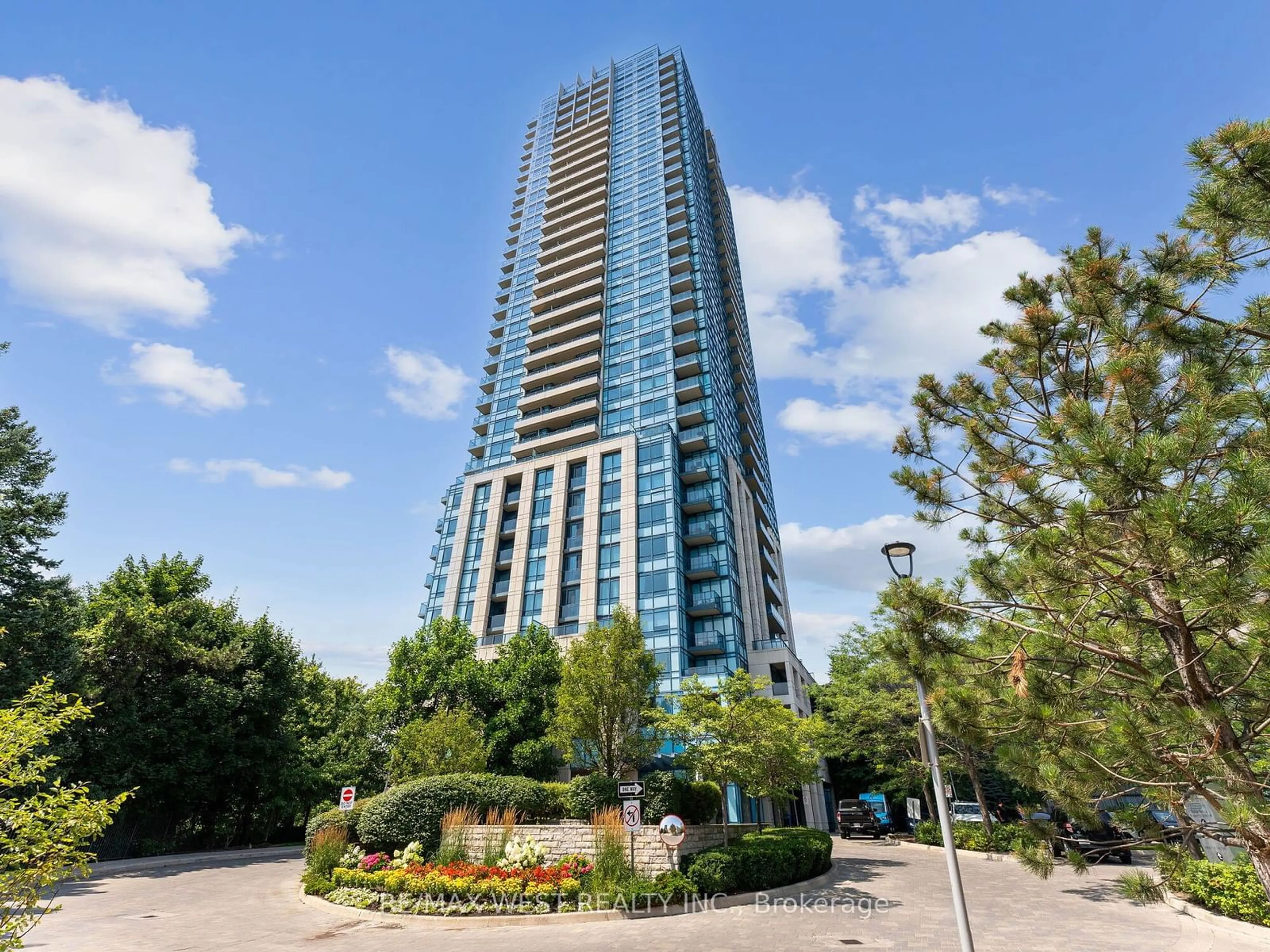 A pic from exterior of the house or condo for 181 Wynford Dr #806, Toronto Ontario M3C 0C6