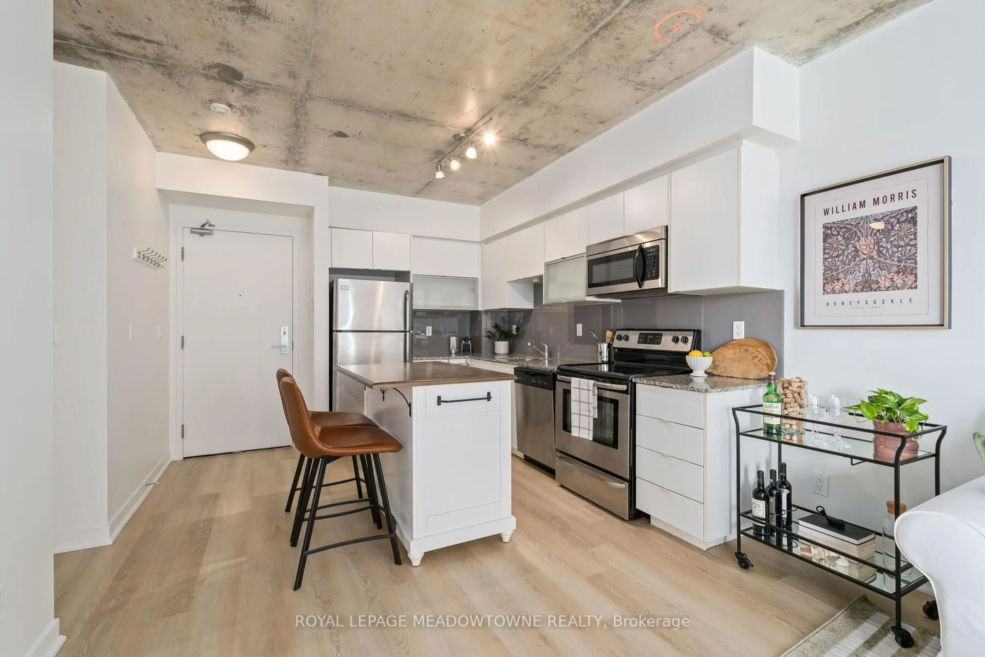 Contemporary kitchen for 59 East Liberty St #702, Toronto Ontario M6K 3R1