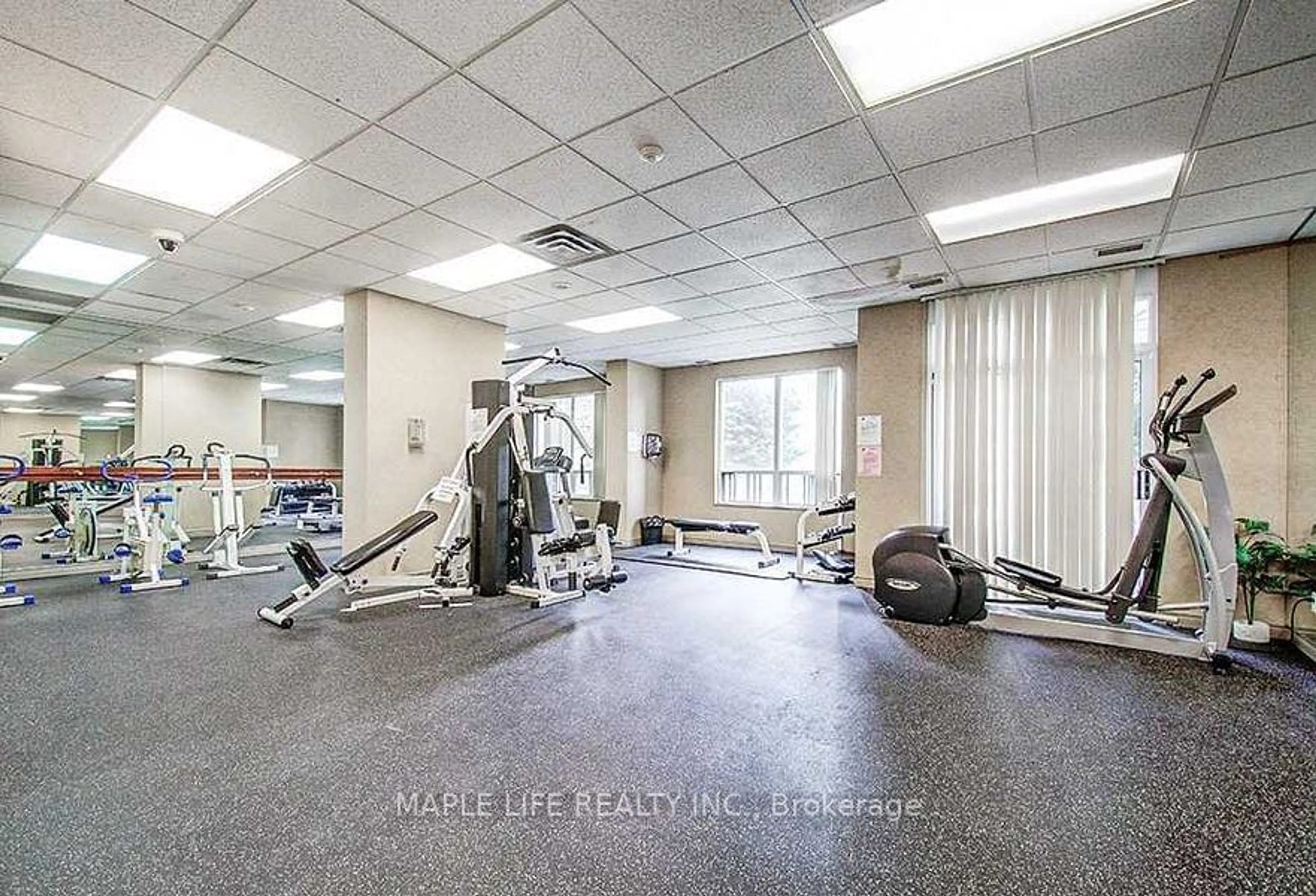 Gym or fitness room for 28 Empress Ave #1703, Toronto Ontario M2N 6Z7