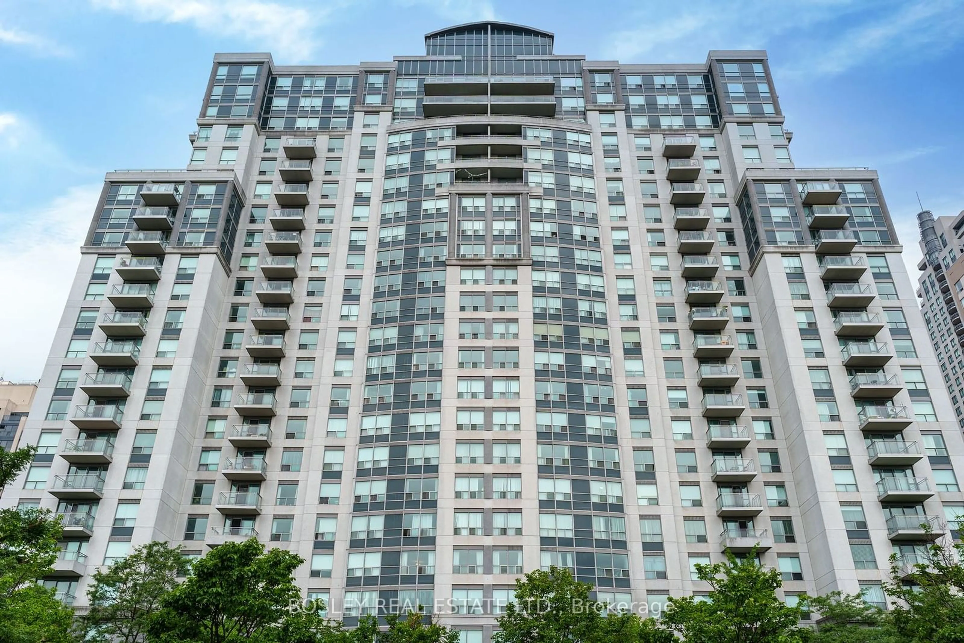 A pic from exterior of the house or condo for 188 Doris Ave #703, Toronto Ontario M2N 6Z5