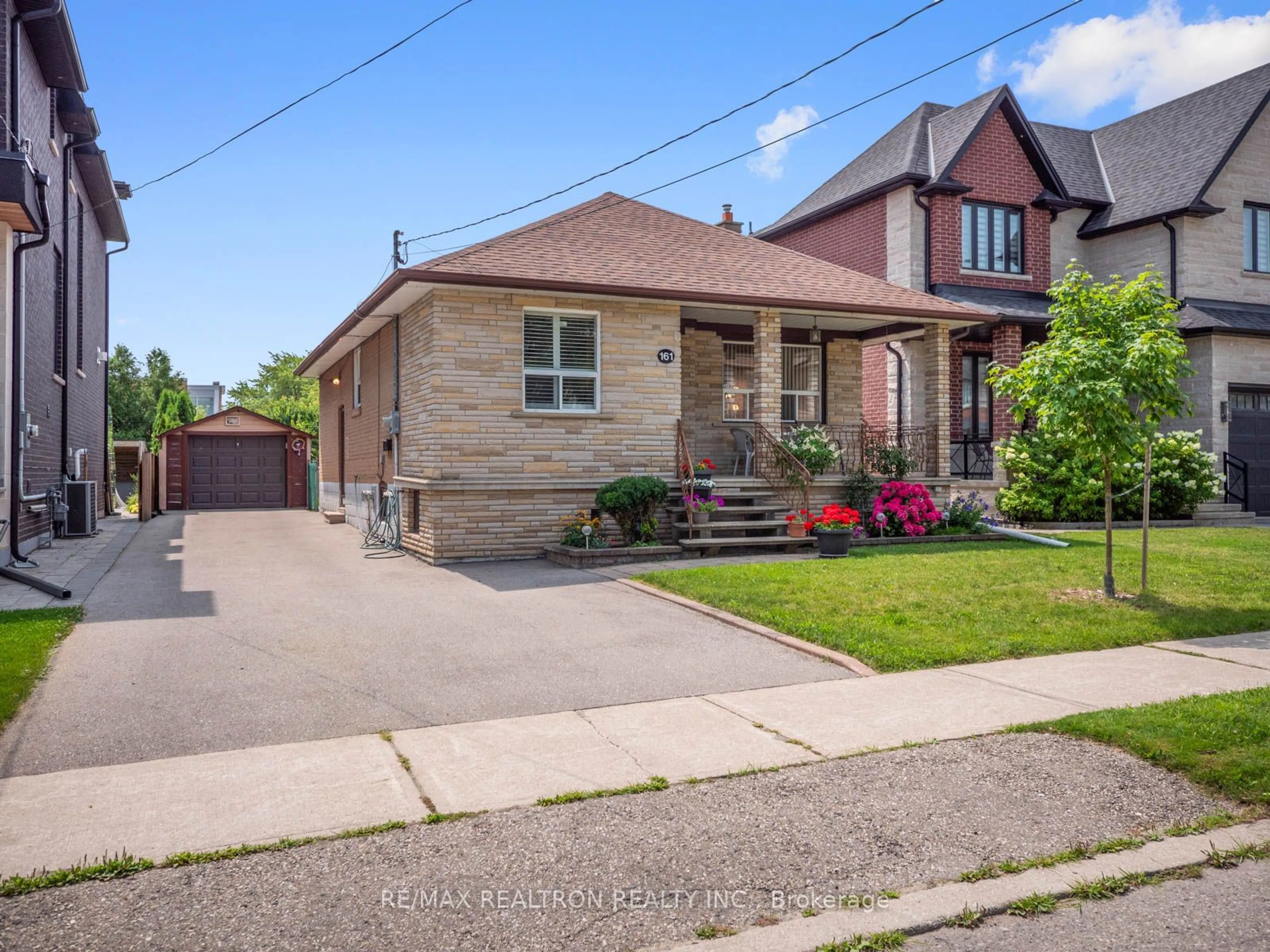 Frontside or backside of a home for 161 Reiner Rd, Toronto Ontario M3H 2L8