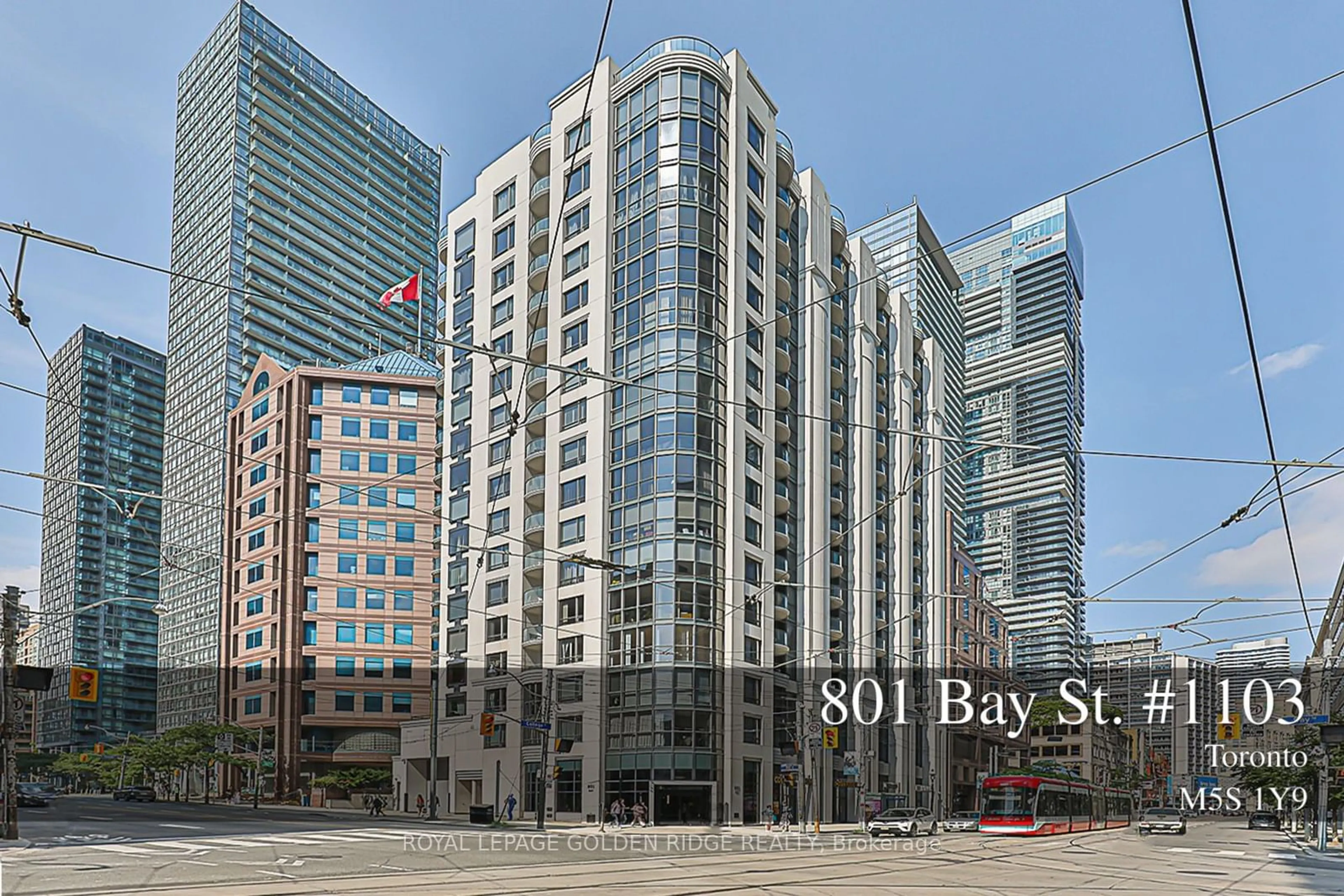 A pic from exterior of the house or condo for 801 Bay St #1103, Toronto Ontario M5S 1Y9