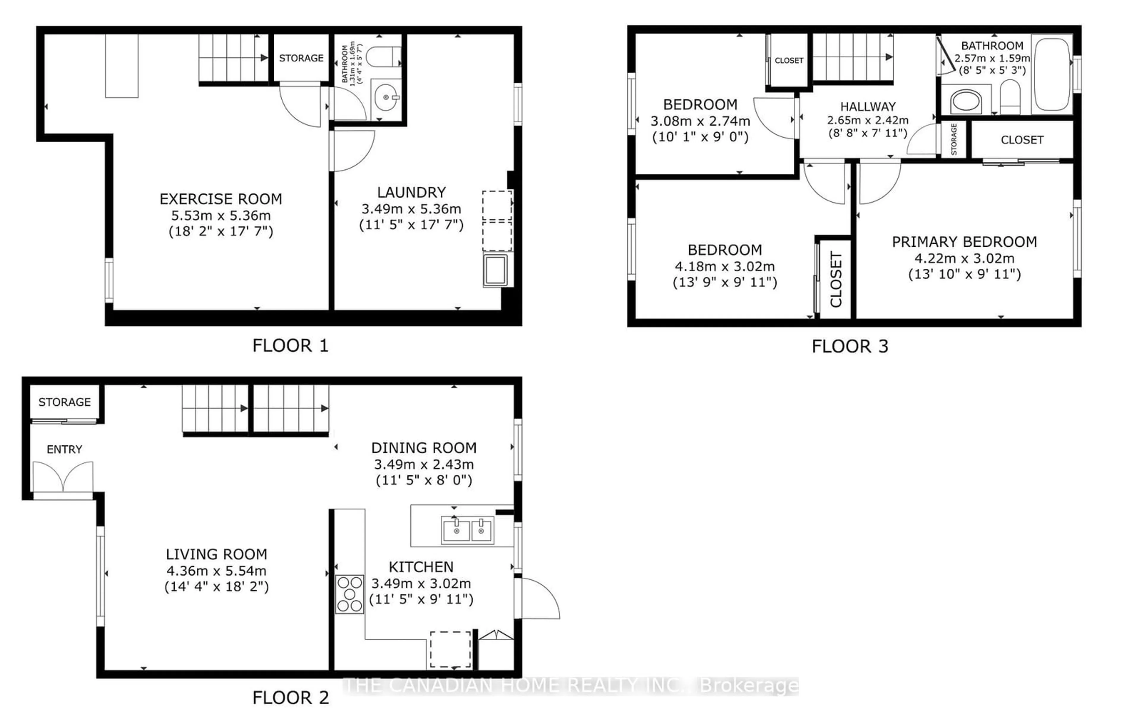 Floor plan for 198 Antibes Dr, Toronto Ontario M2R 3H8