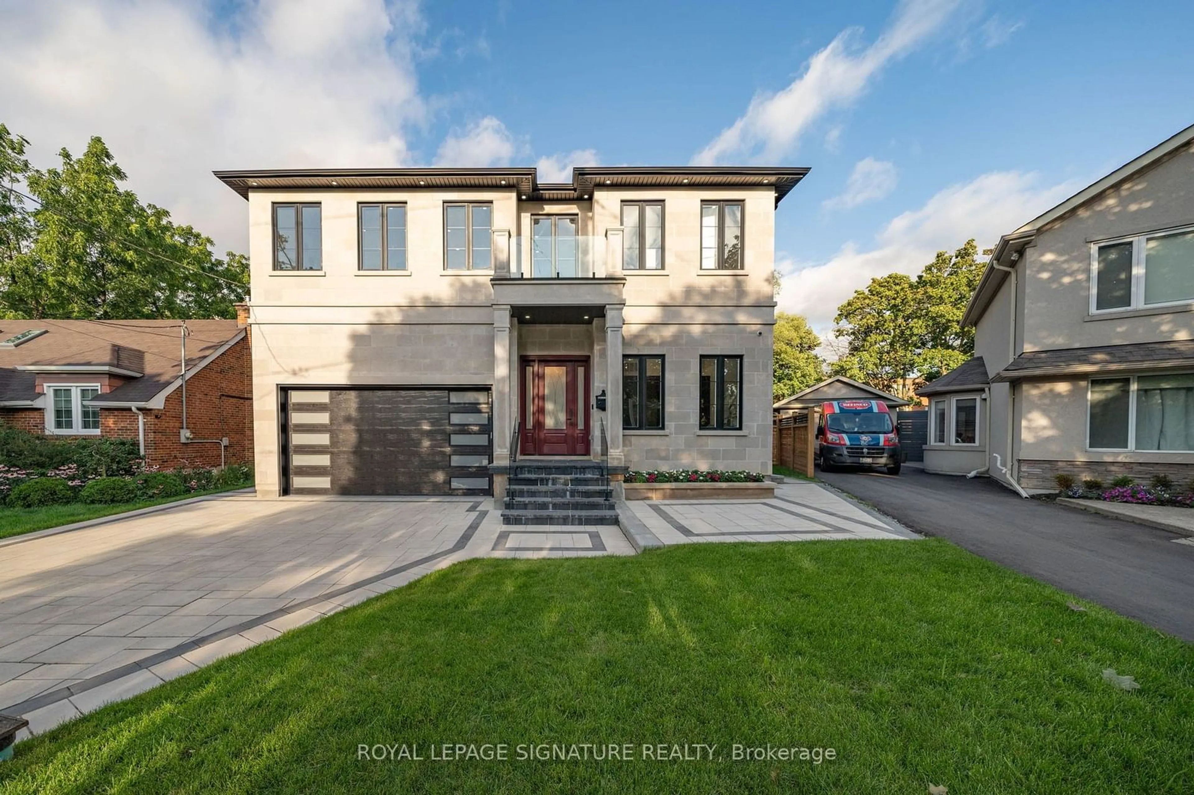 Home with brick exterior material for 91 Brucewood Cres, Toronto Ontario M6A 2G9