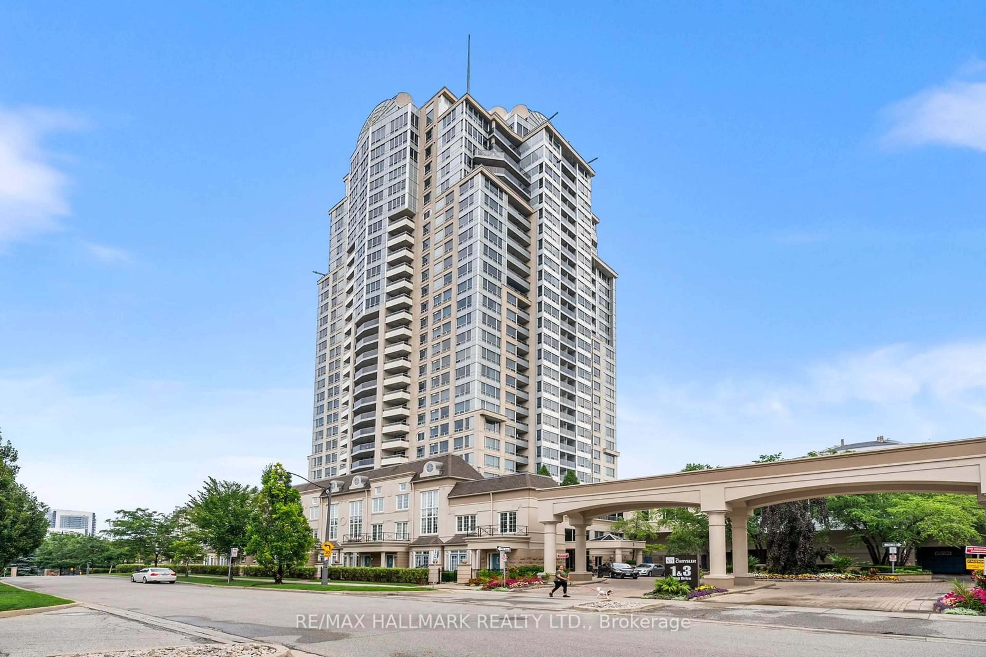 A pic from exterior of the house or condo for 3 Rean Dr #2301, Toronto Ontario M2K 3C2