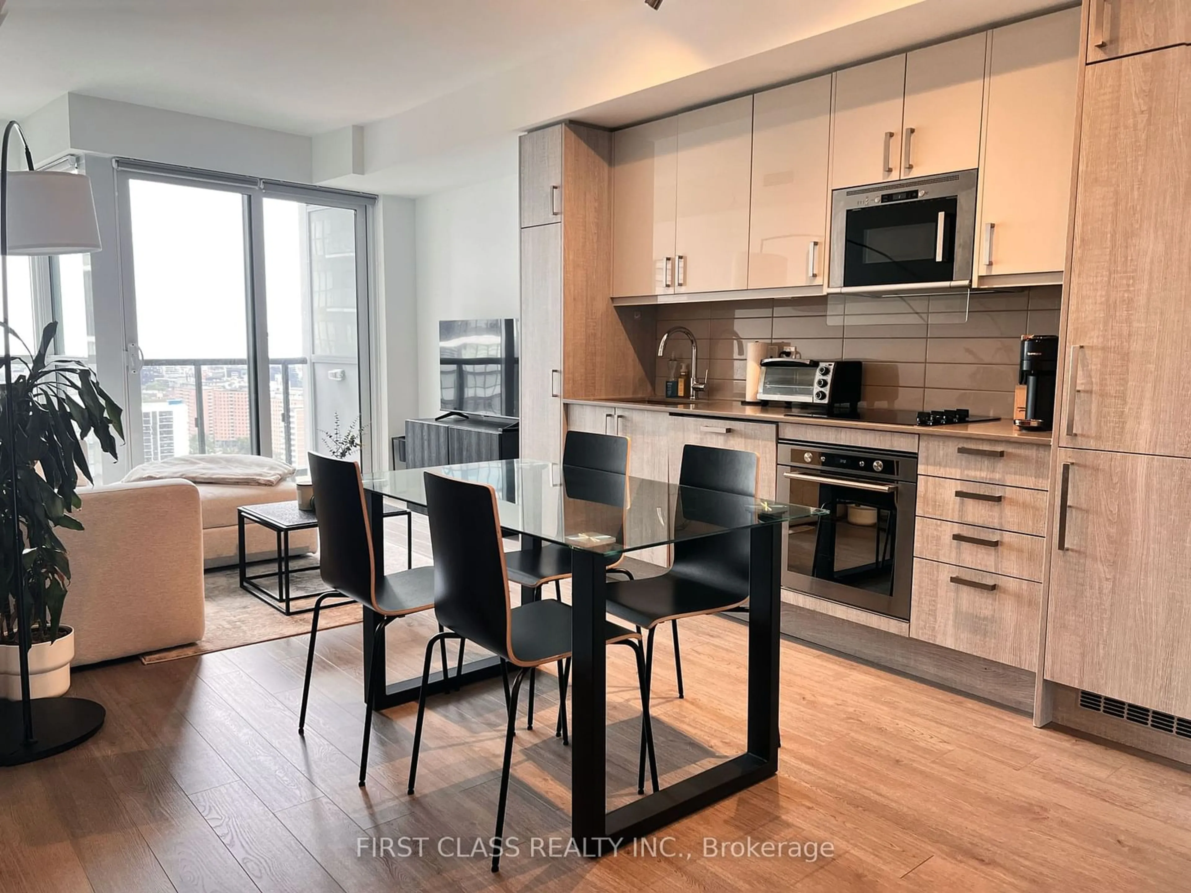 Contemporary kitchen for 77 Mutual St #2610, Toronto Ontario M5B 2A9