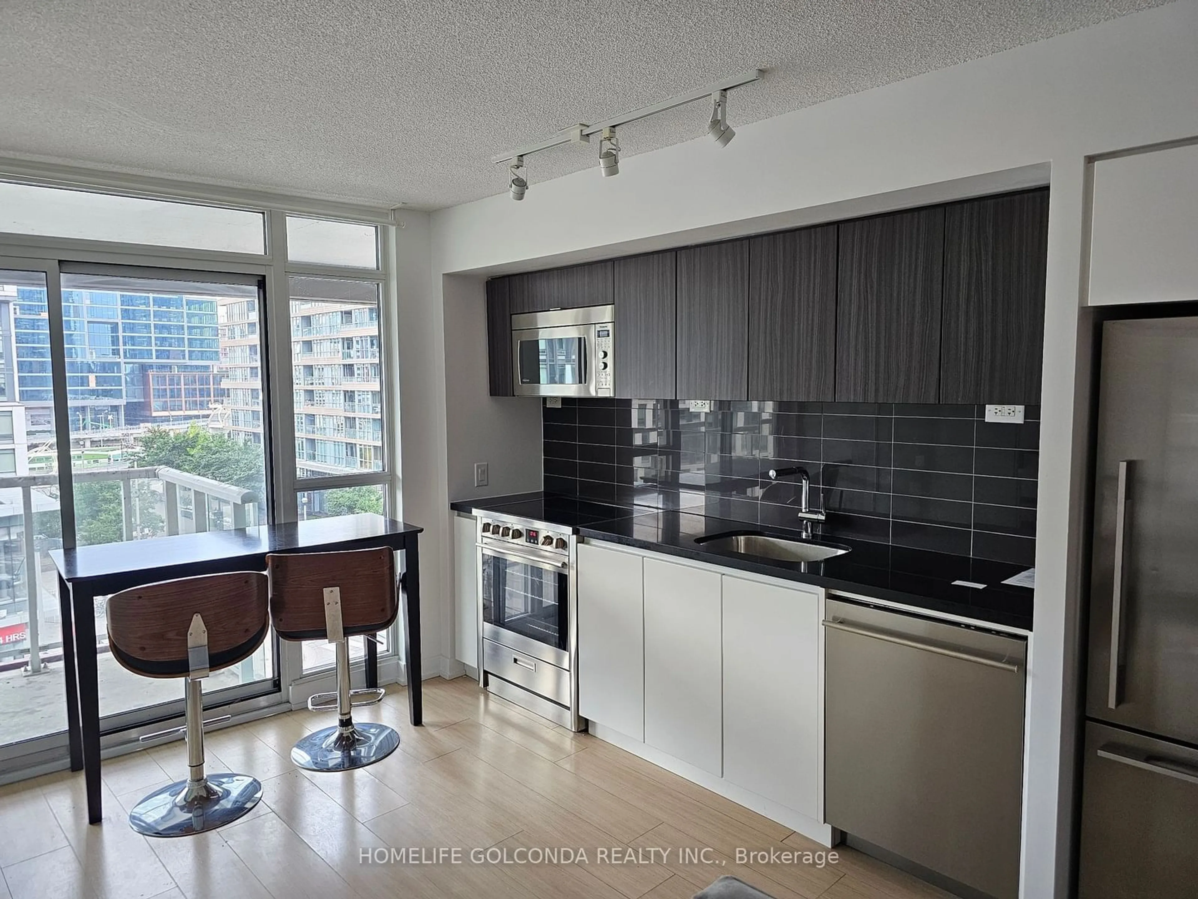 Standard kitchen for 85 Queens Wharf Rd #719, Toronto Ontario M5V 0J9