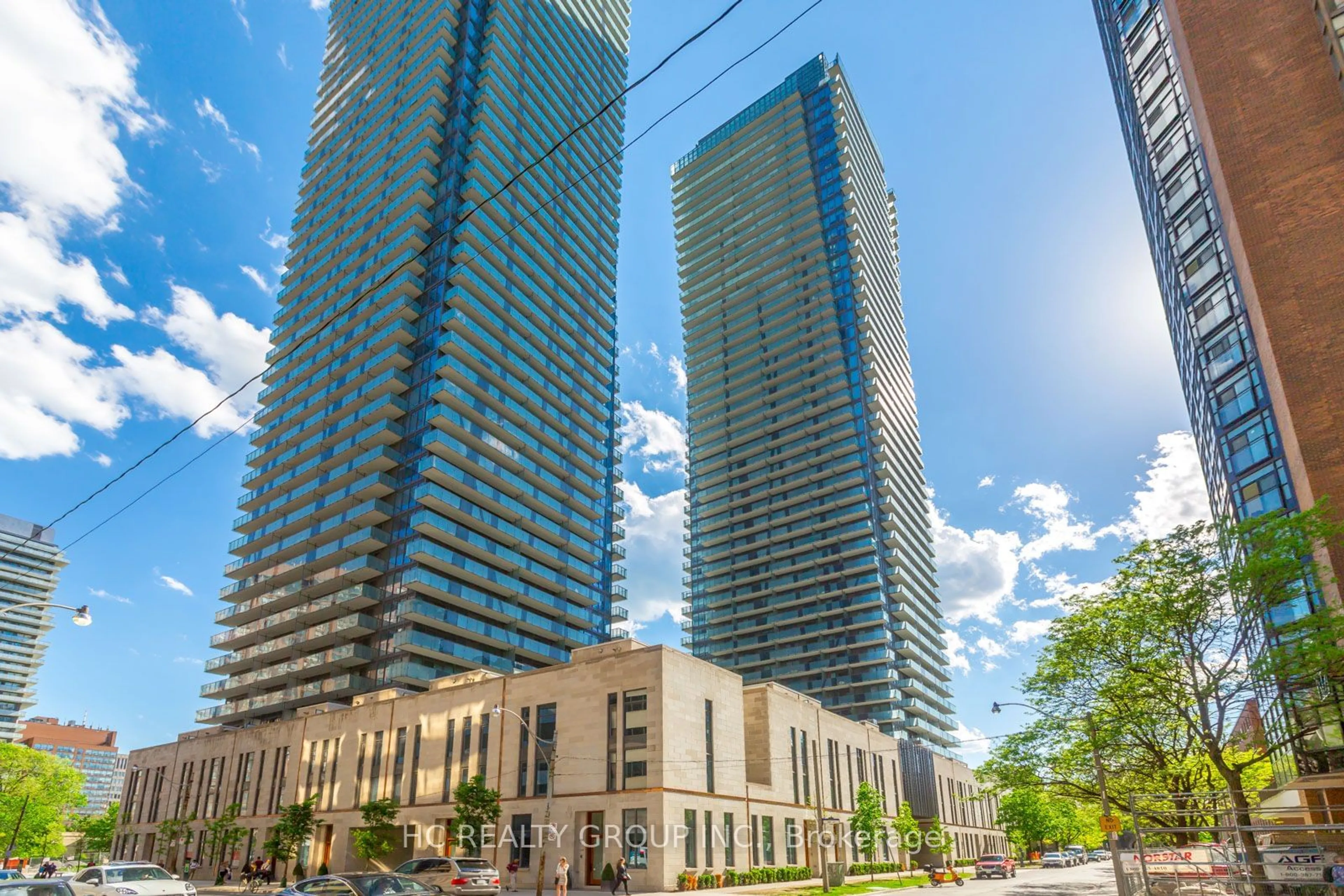 A pic from exterior of the house or condo for 65 St Mary St #2703, Toronto Ontario M5S 0A6