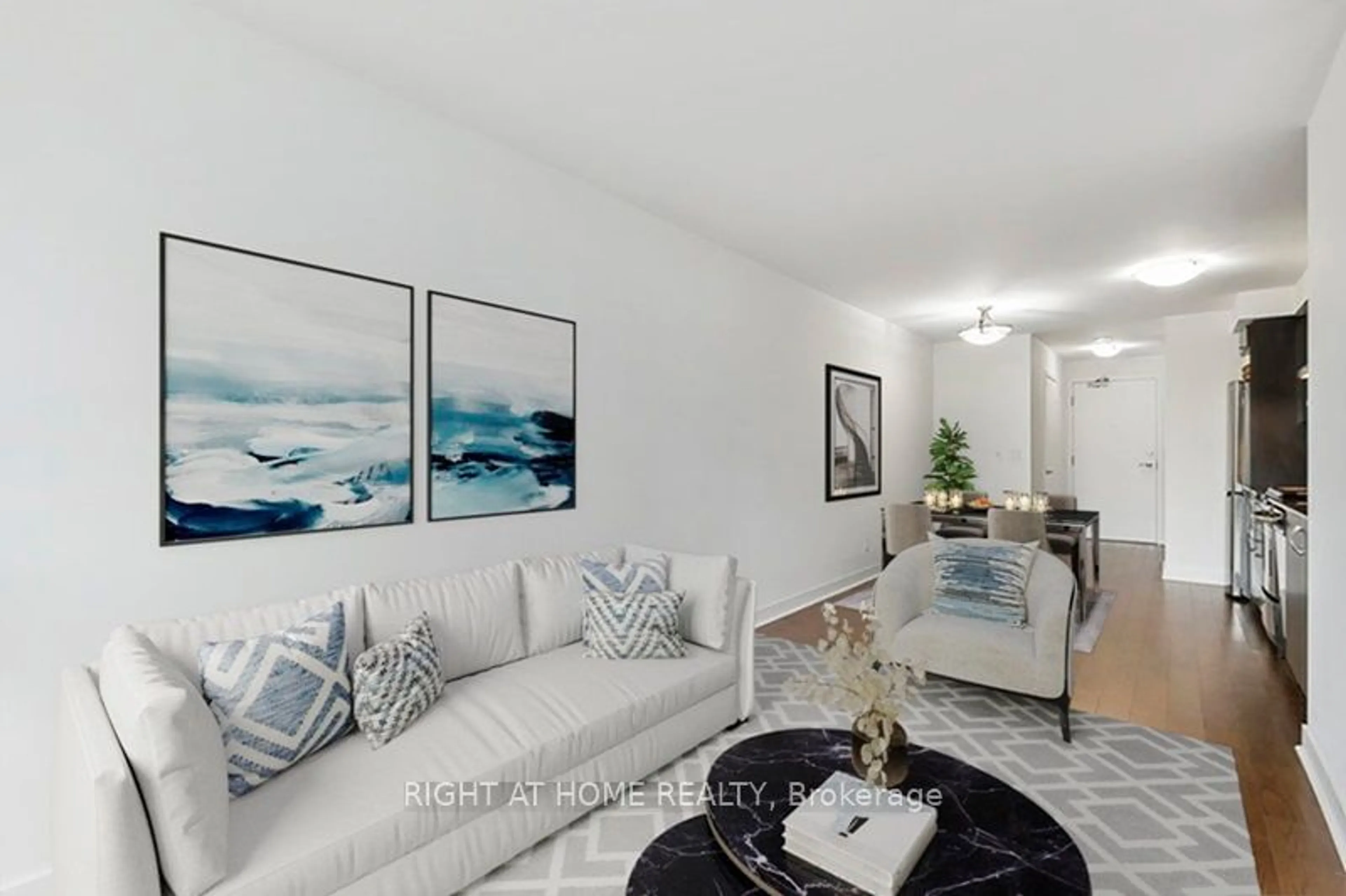 Living room for 320 Richmond St #411, Toronto Ontario M5A 1P9