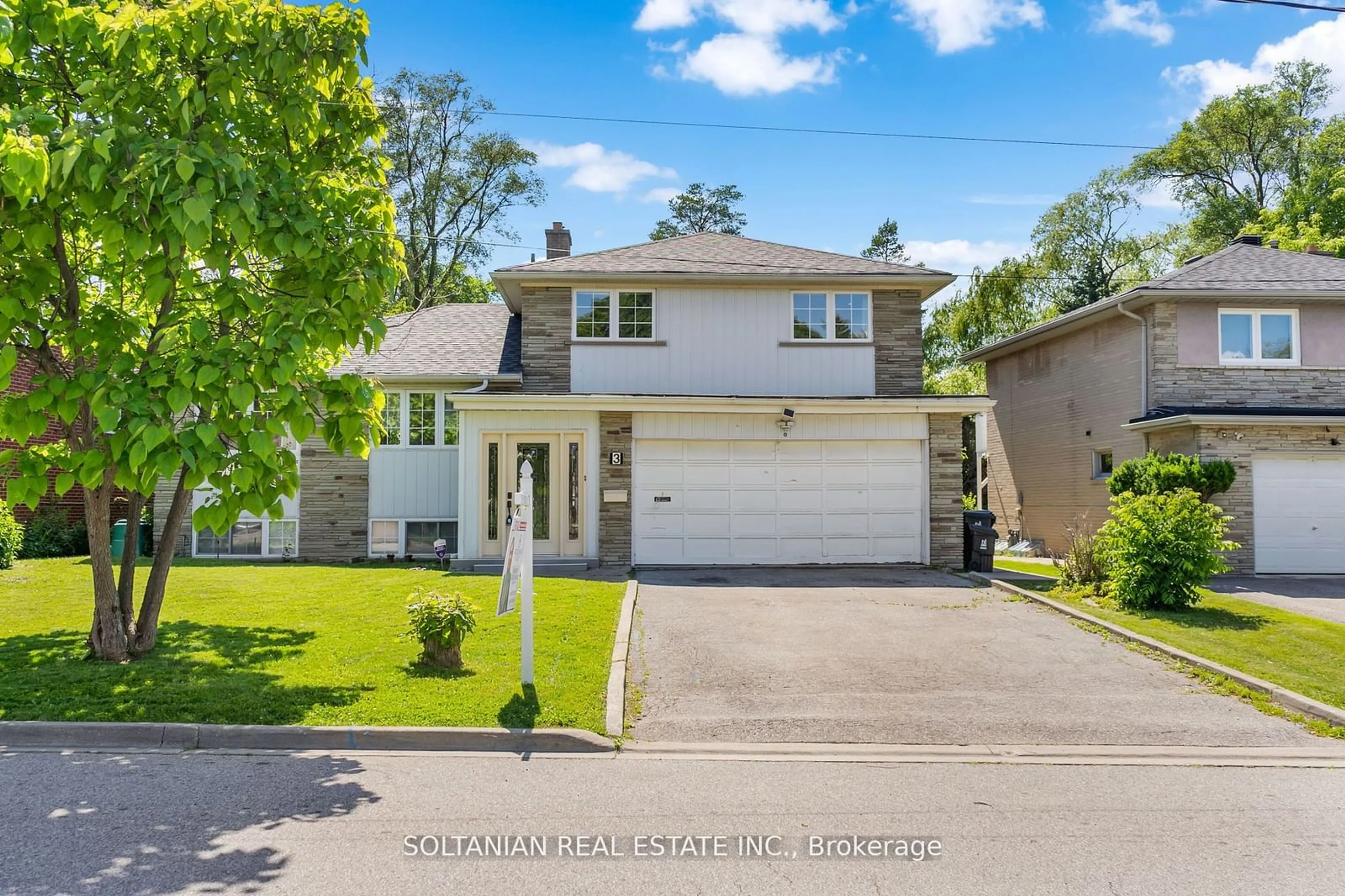 Frontside or backside of a home for 3 Alamosa Dr, Toronto Ontario M2J 2N6