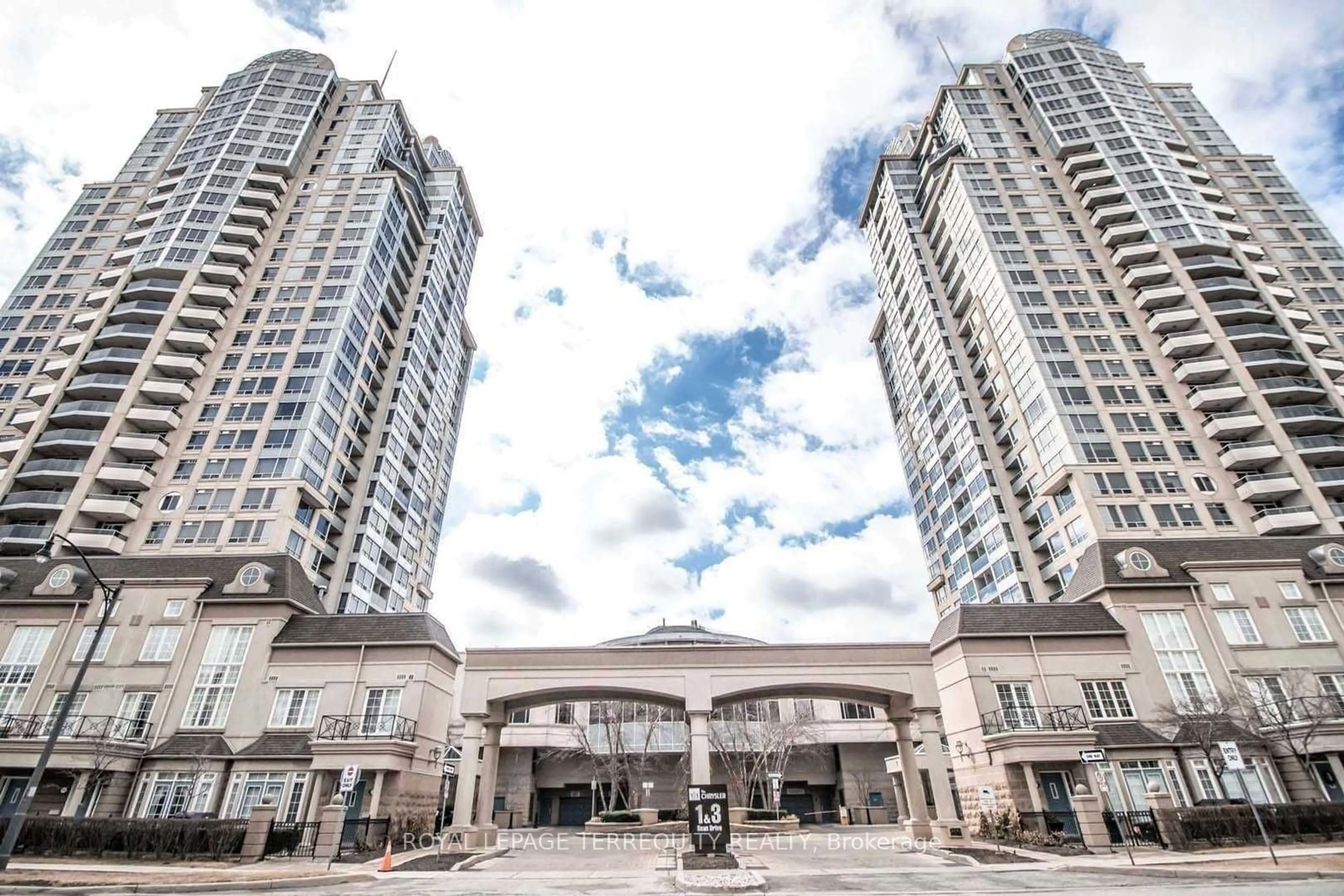 A pic from exterior of the house or condo for 3 Rean Dr #2802, Toronto Ontario M2K 3C2