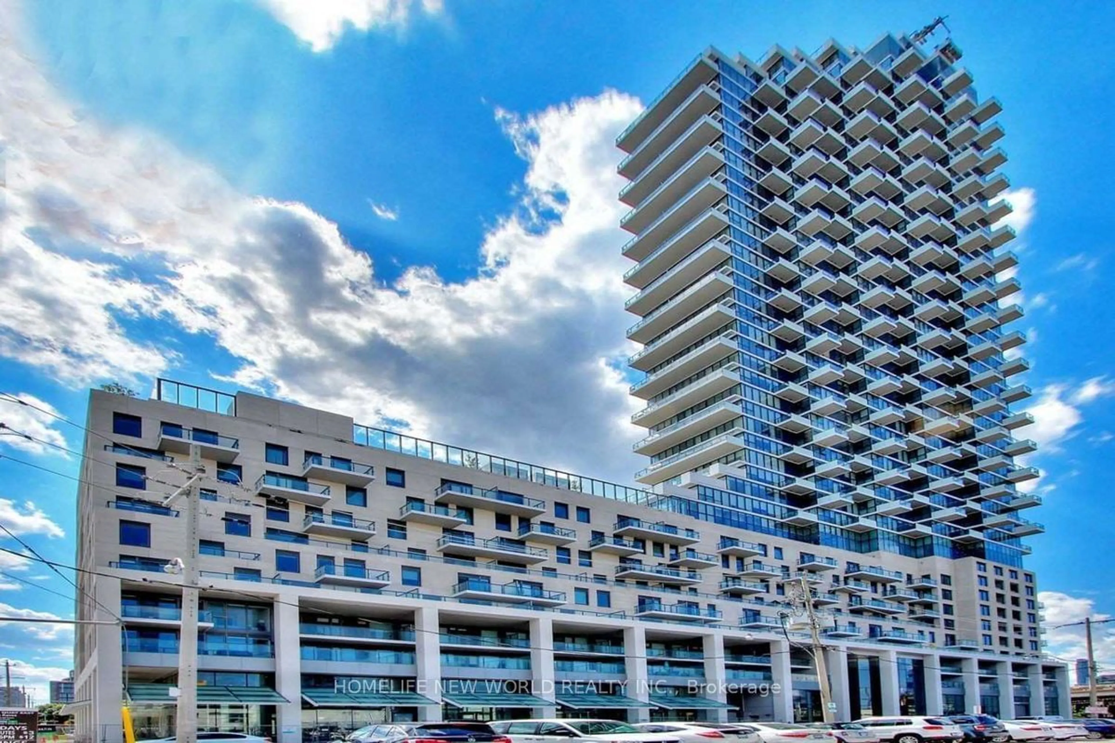 A pic from exterior of the house or condo for 16 Bonnycastle St #2606, Toronto Ontario M5A 4M6