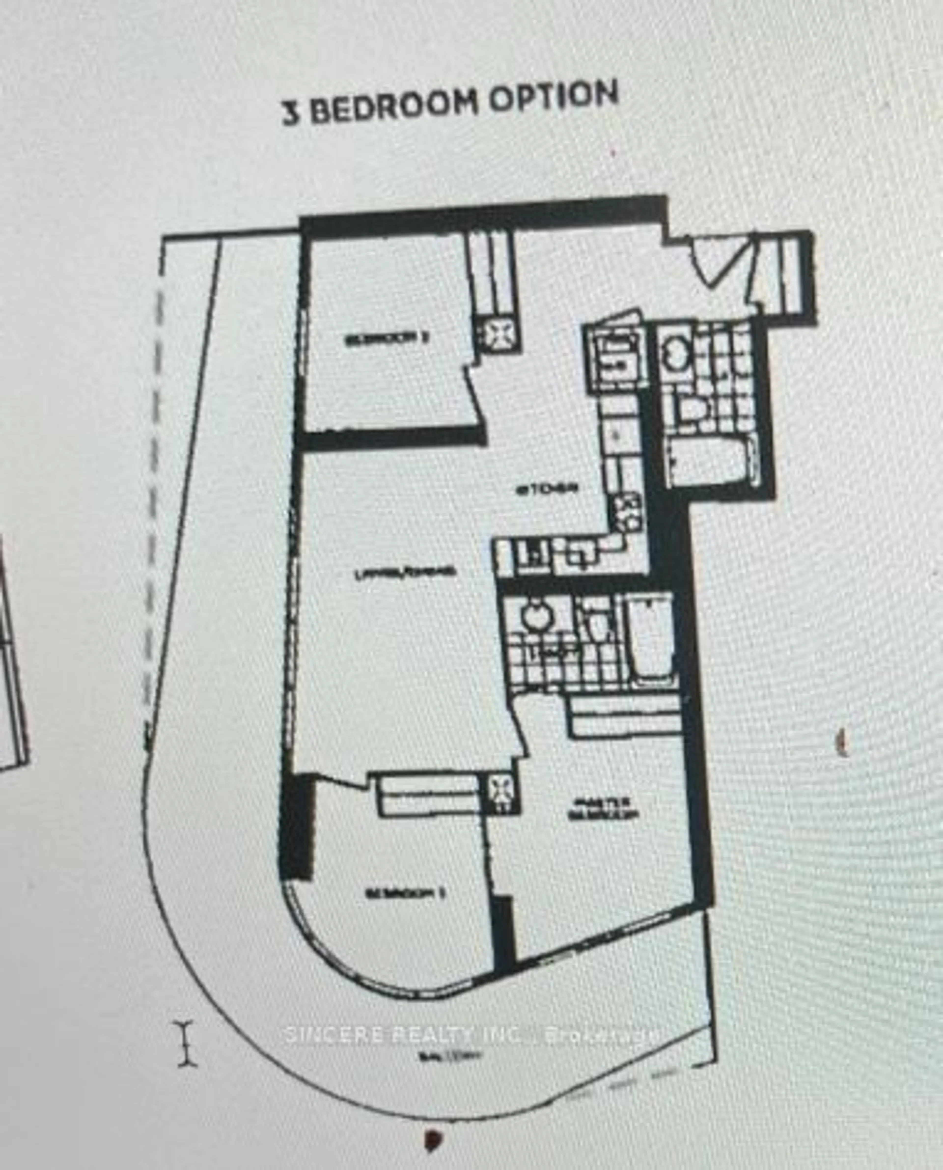 Floor plan for 11 Wellesley St #4205, Toronto Ontario M4Y 0G4