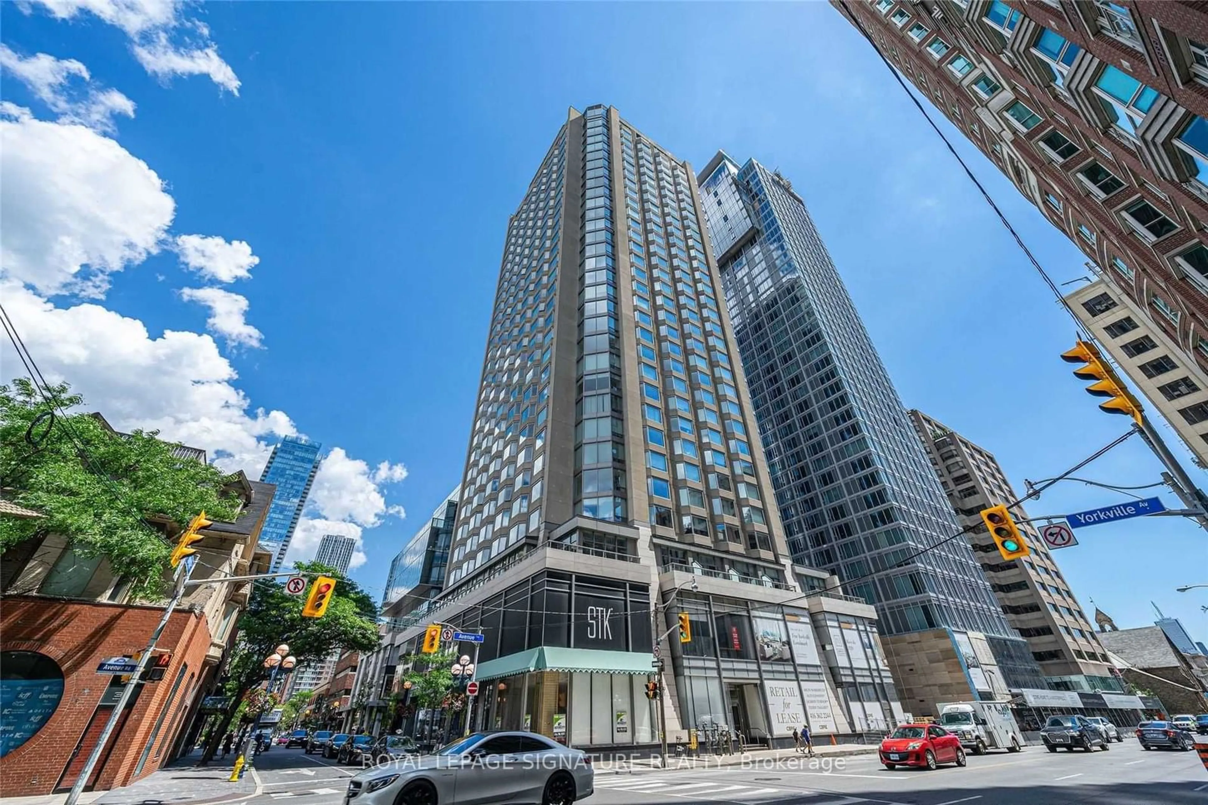 A pic from exterior of the house or condo for 155 Yorkville Ave #505, Toronto Ontario M5R 0B4