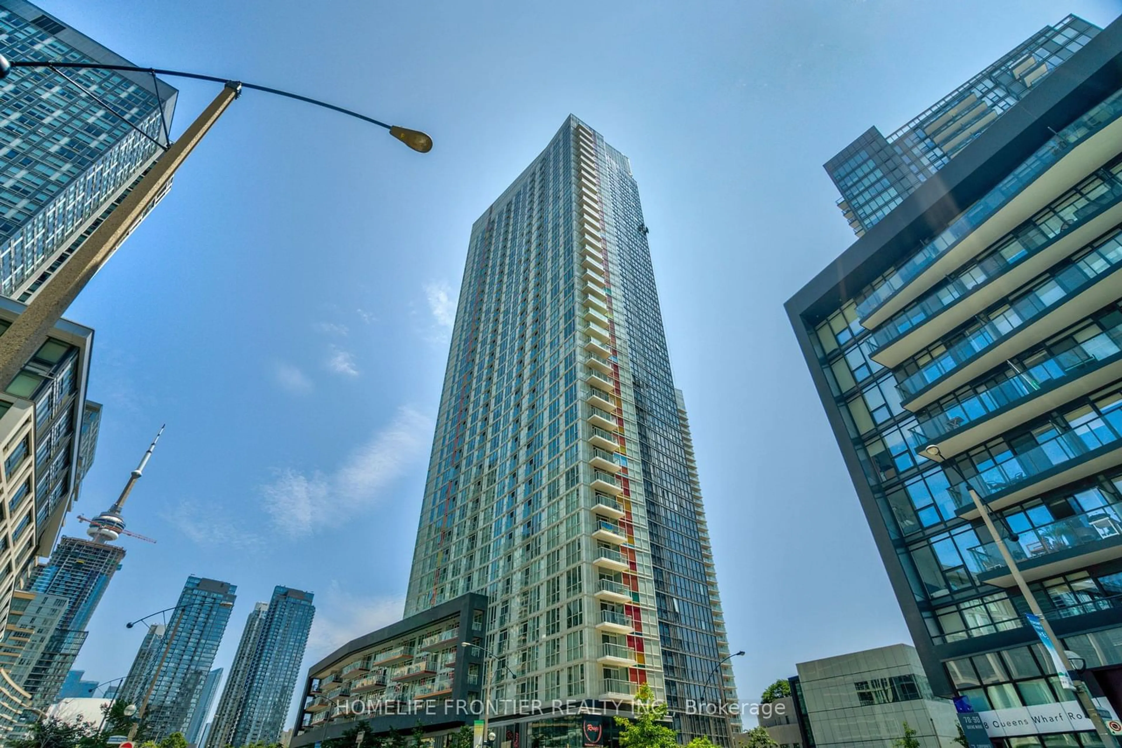 A pic from exterior of the house or condo for 85 Queens Wharf Rd #1903, Toronto Ontario M5V 0J9