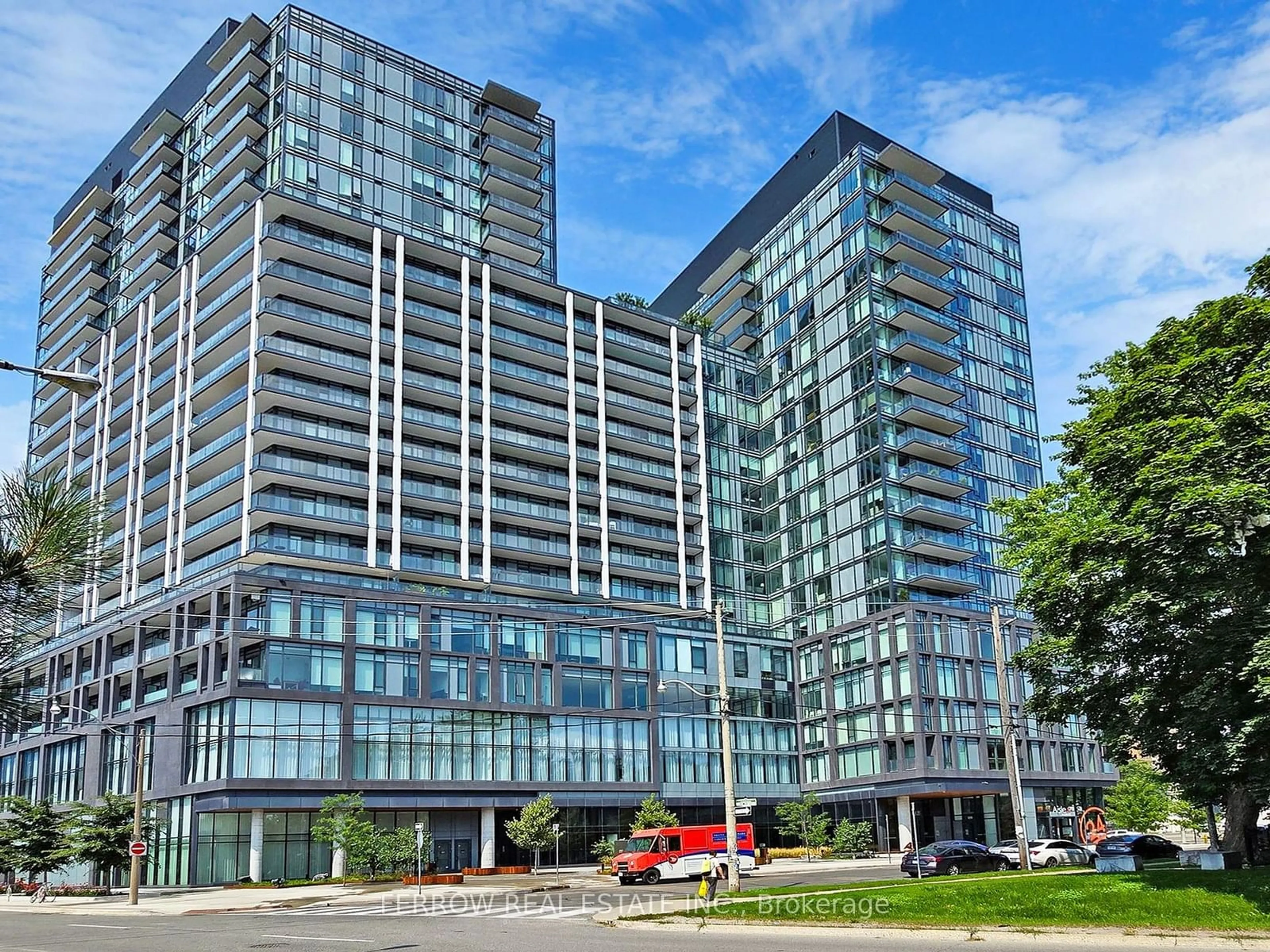 A pic from exterior of the house or condo for 50 Power St #1806, Toronto Ontario M5A 3A6