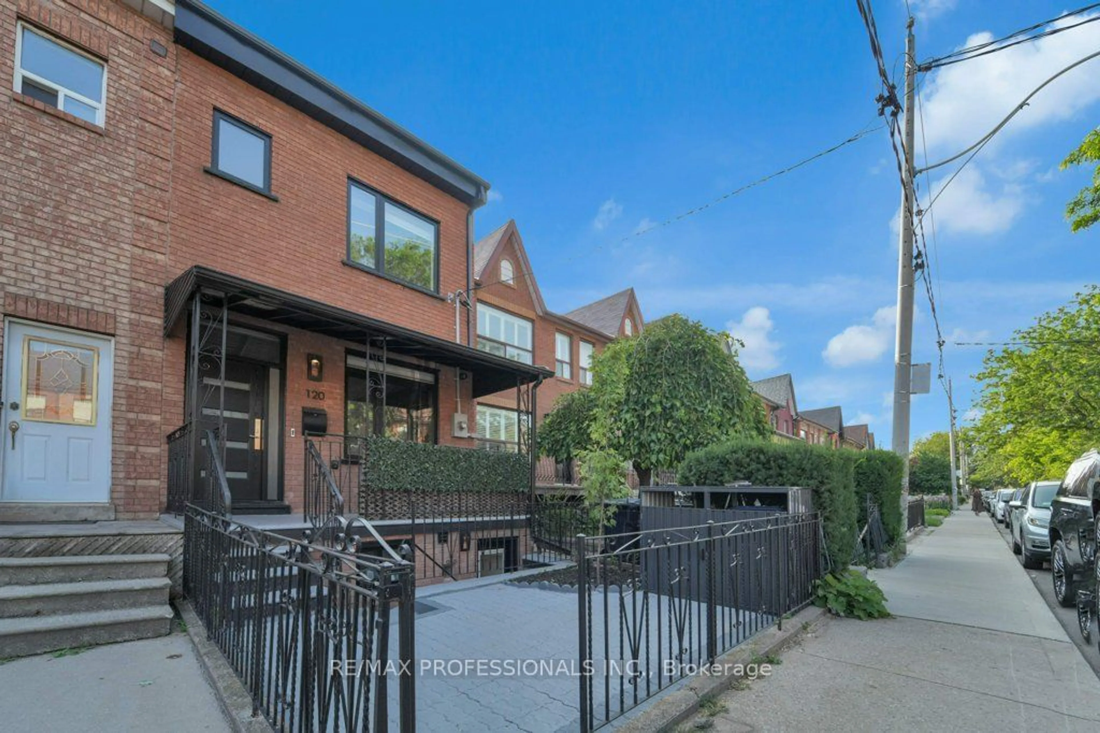 A pic from exterior of the house or condo for 120 Lisgar St, Toronto Ontario M6J 3G3