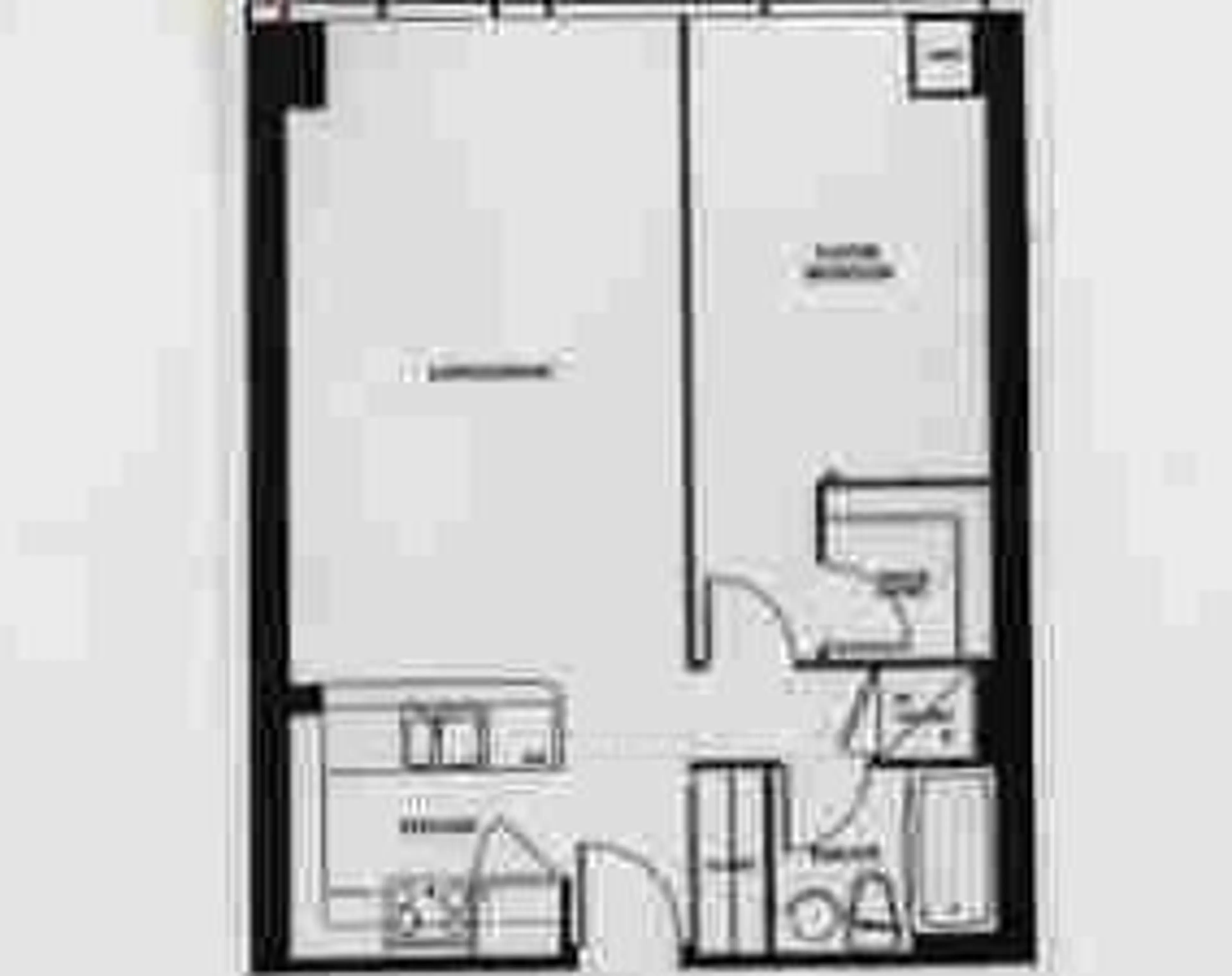 Floor plan for 210 Victoria St #3806, Toronto Ontario M5B 2R3