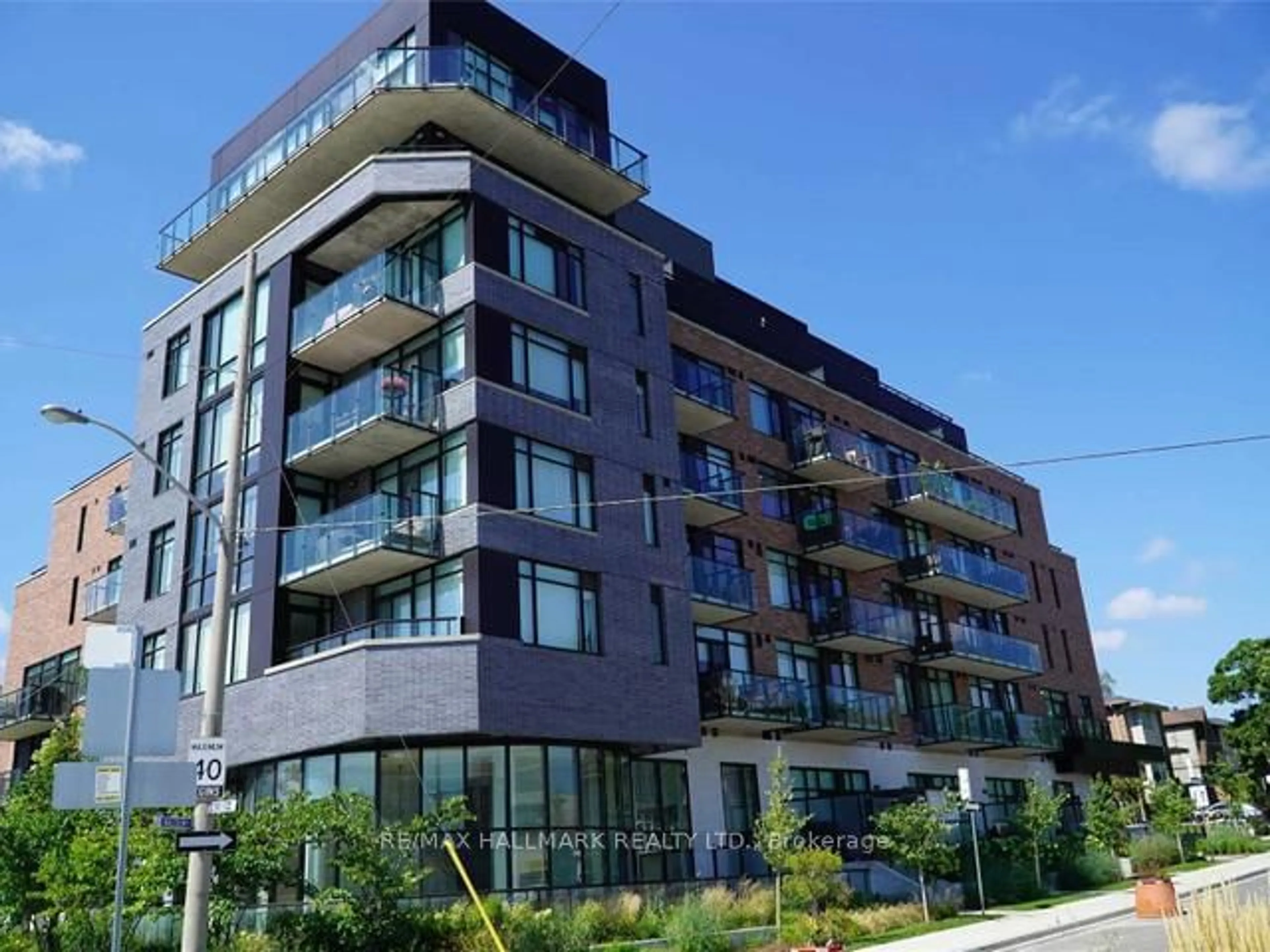 A pic from exterior of the house or condo for 25 Malcolm Rd #310, Toronto Ontario M4G 1X7