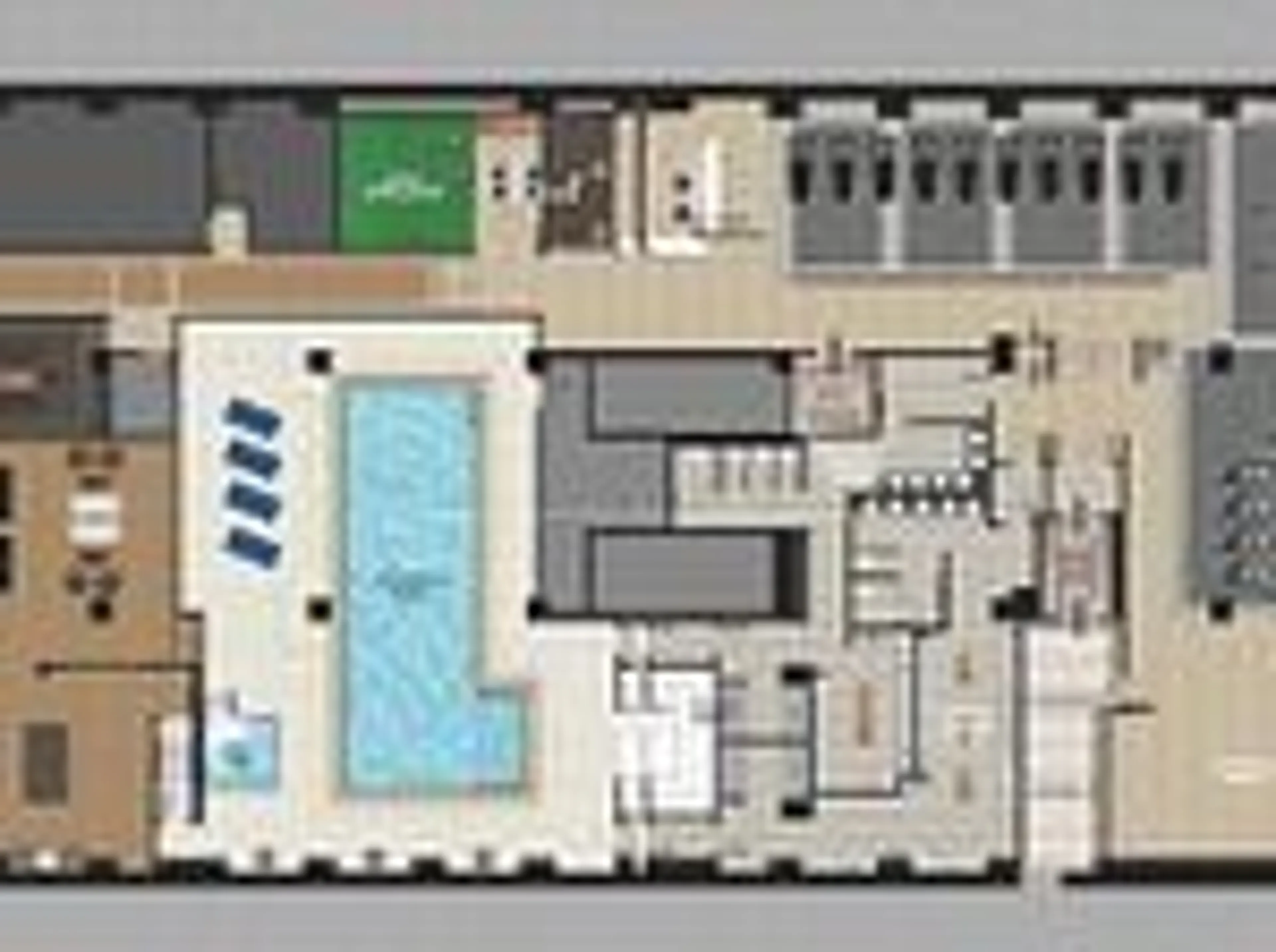 Floor plan for 99 Foxbar Rd #2305, Toronto Ontario M4V 0B2