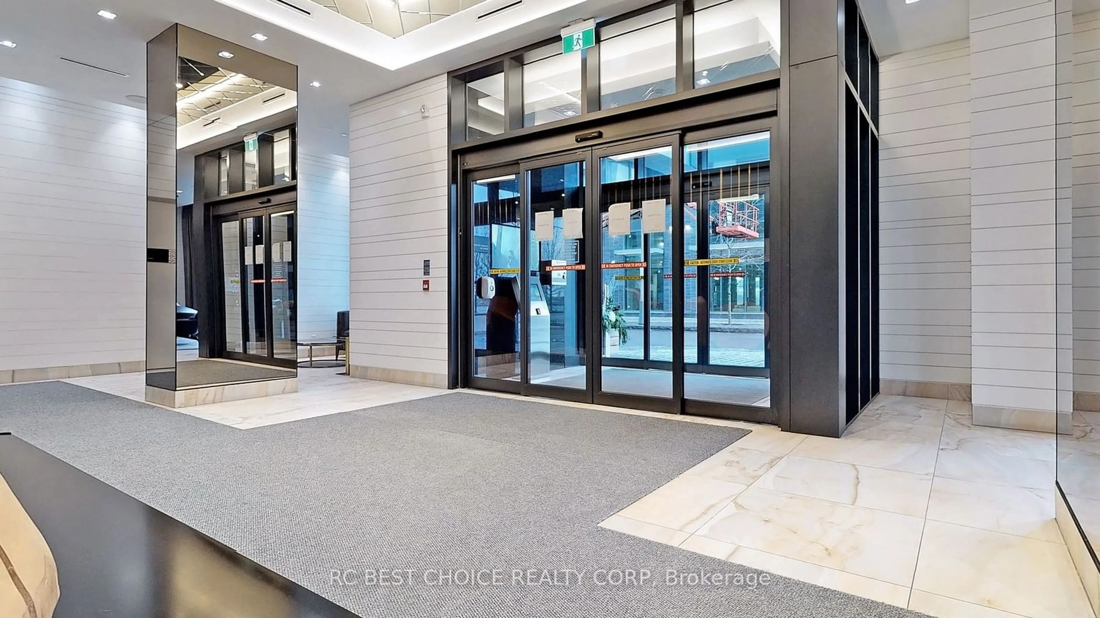 Indoor foyer, cement floor for 55 Merchants' Wharf St #723, Toronto Ontario M5A 0P2