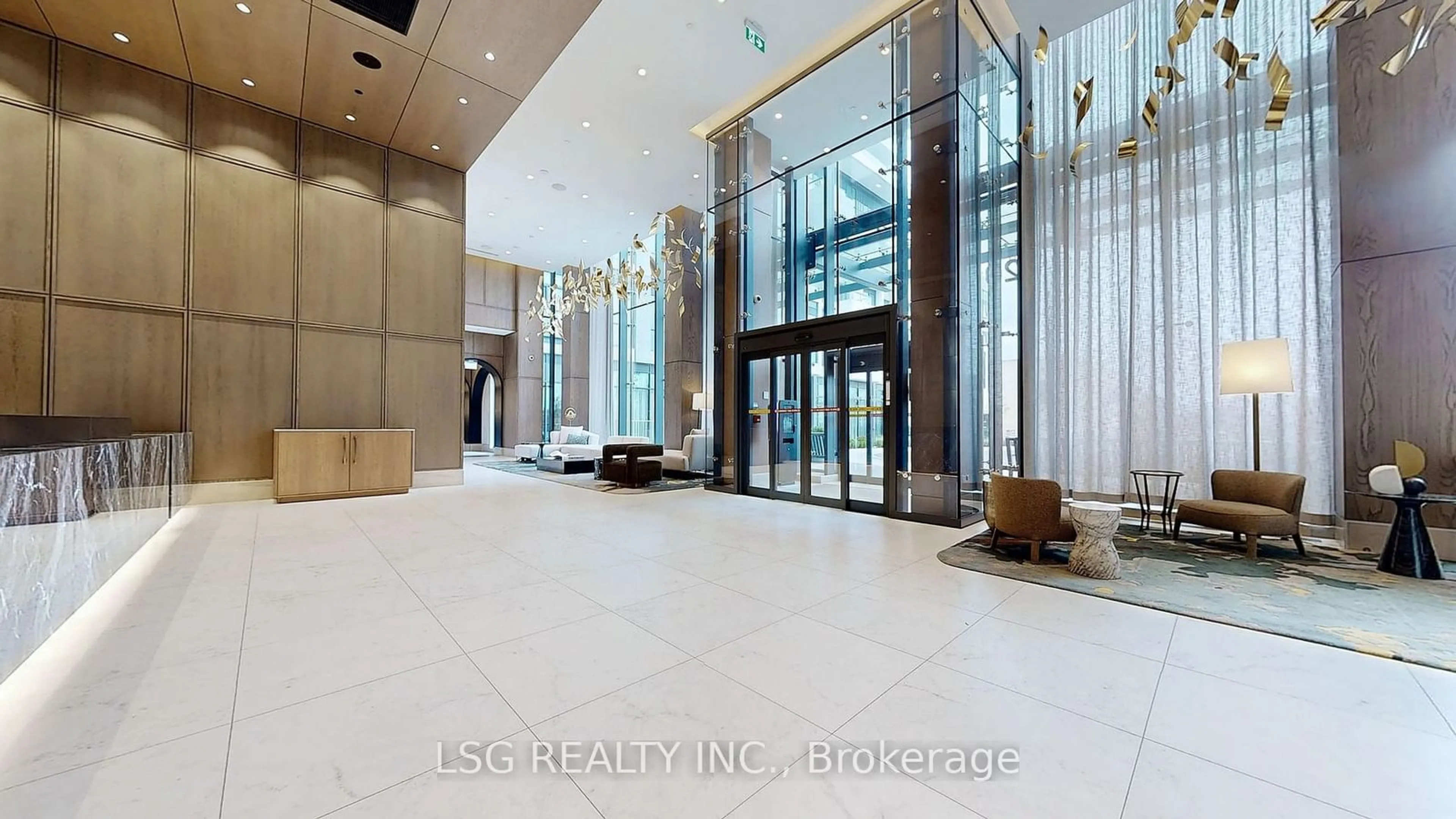 Indoor lobby for 20 Inn on the park Rd #2139, Toronto Ontario M3C 0P8