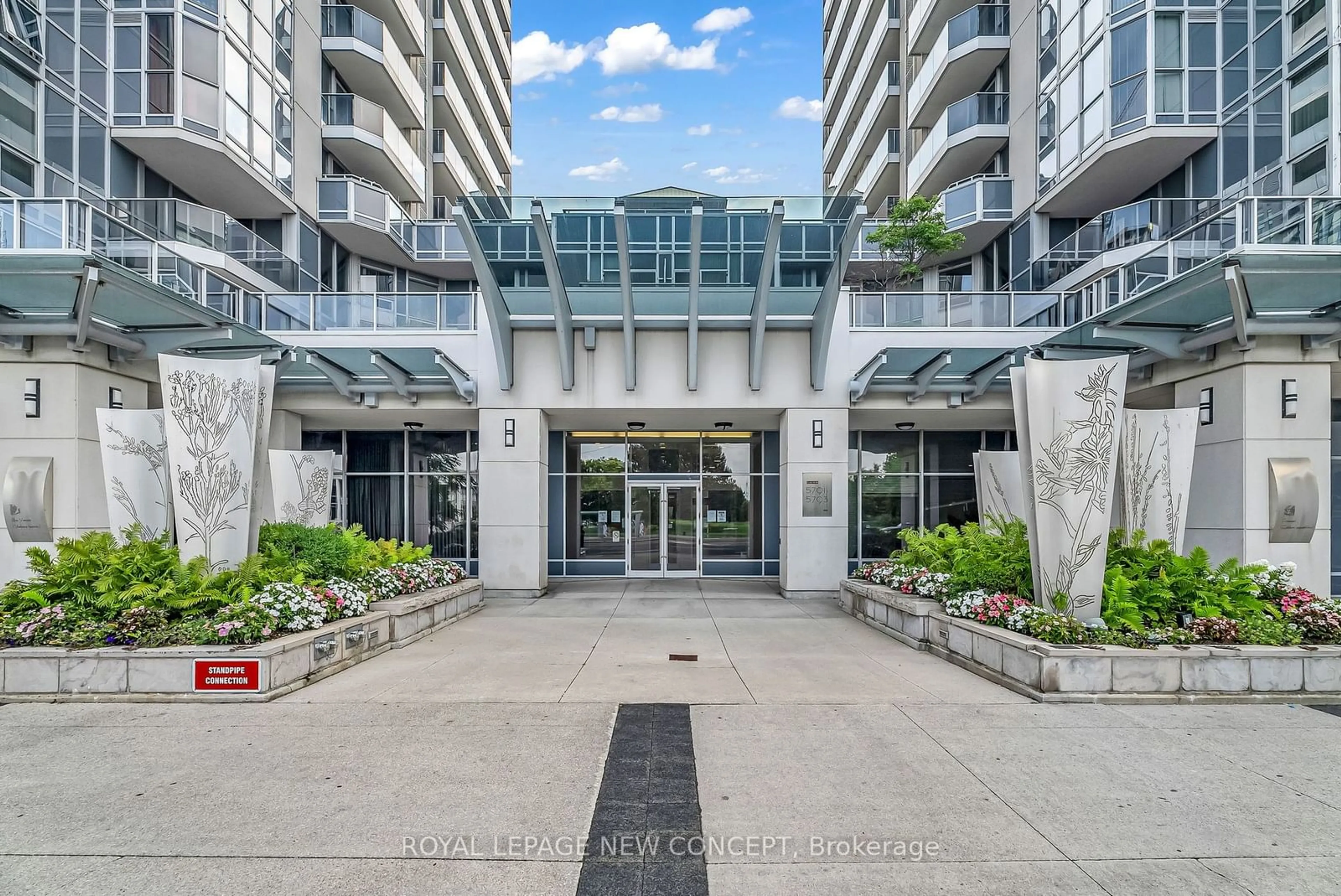 A pic from exterior of the house or condo for 5791 Yonge St #2205, Toronto Ontario M2M 0A8