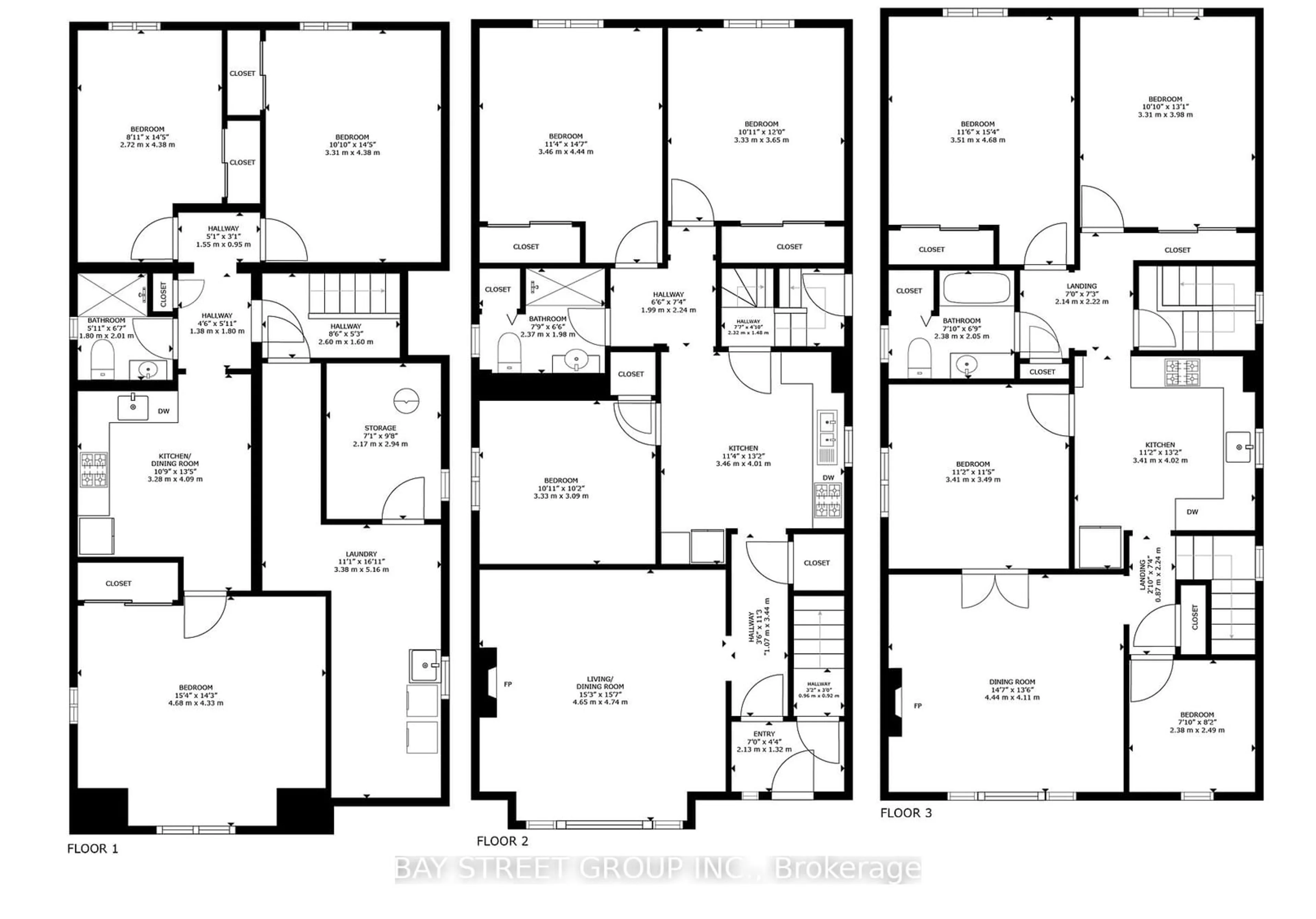 Floor plan for 65 Spadina Rd, Toronto Ontario M5R 2T1